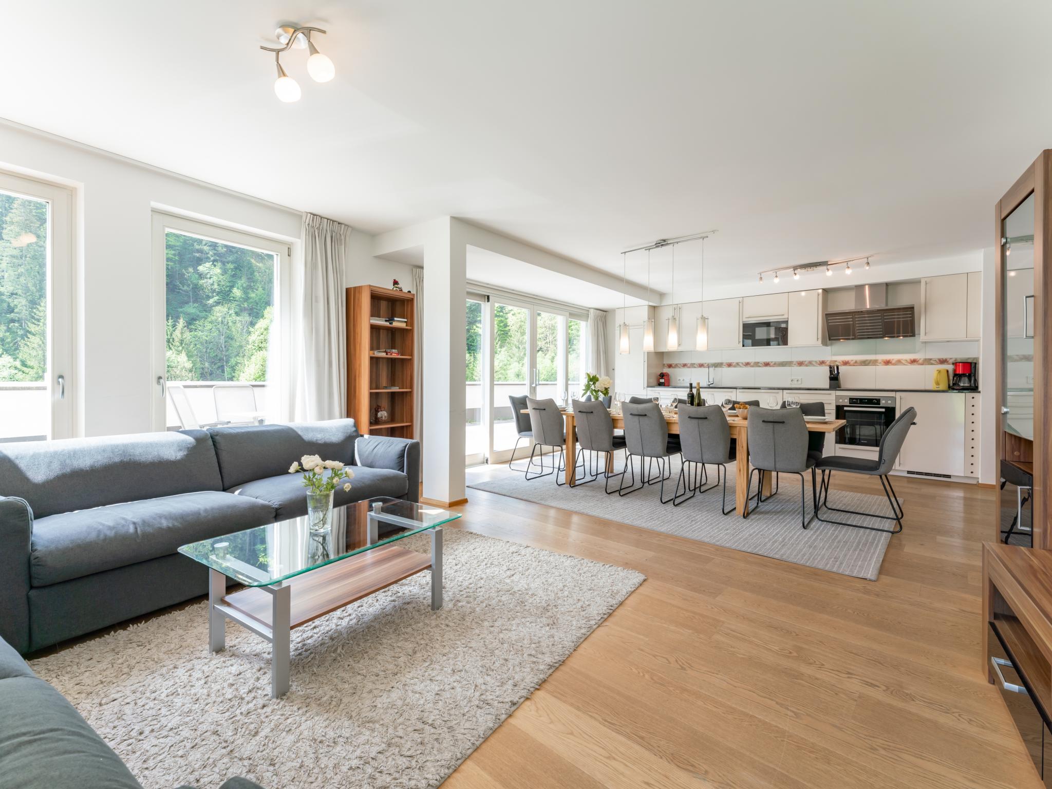 Living area at Drei Berge Top 2 in Viehhofen