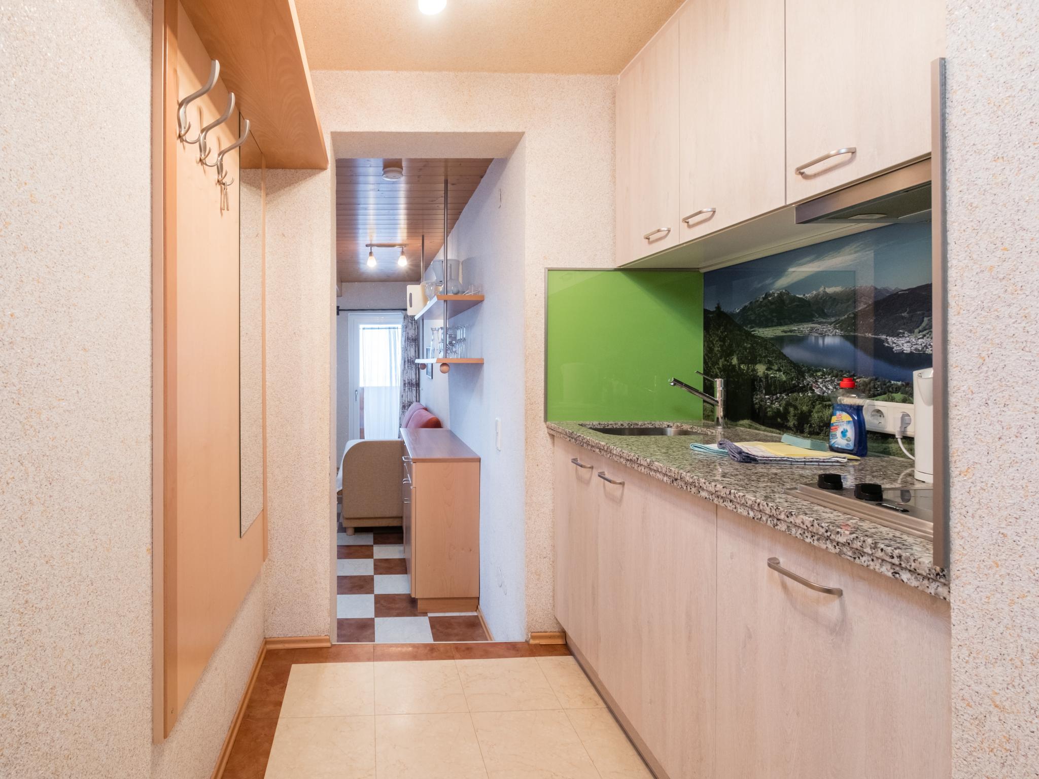 Modern kitchen at Jürgen in Zell am See