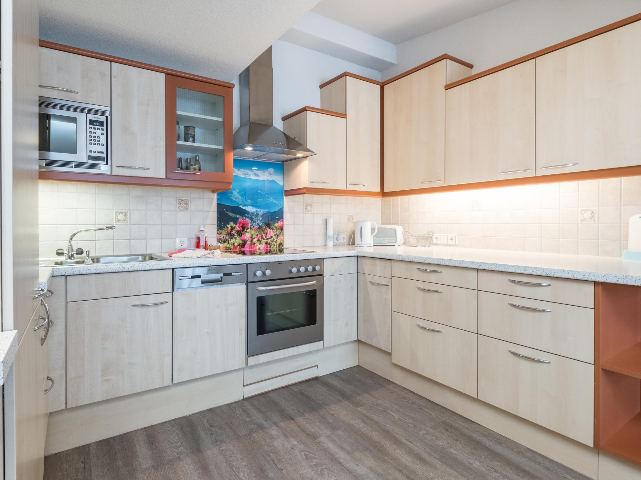 Modern kitchen at Werner in Zell am See