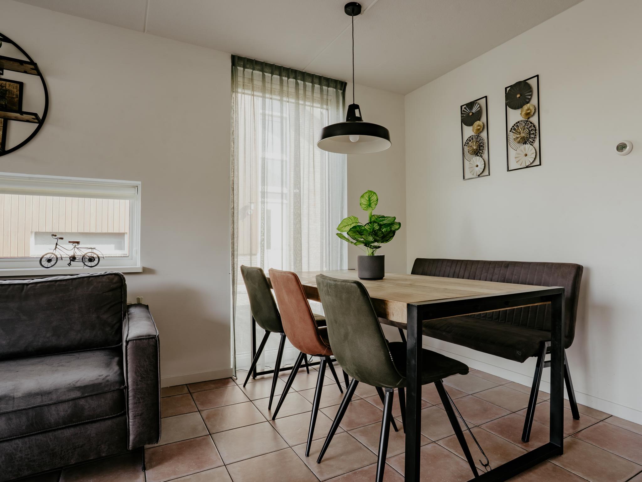 Outdoor terrace and views at Busch en Dam in Uitgeest