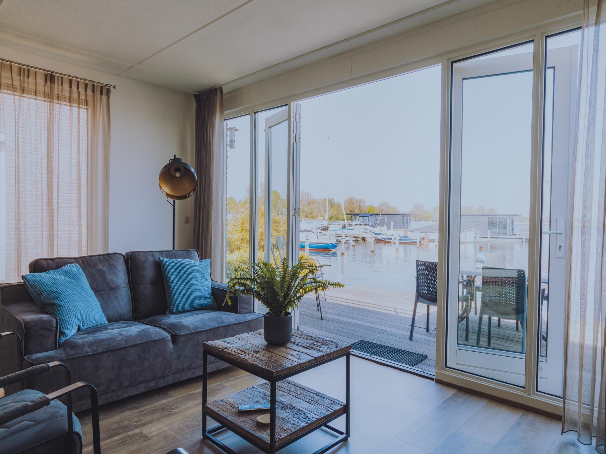 Modern kitchen at Westergeest in Uitgeest