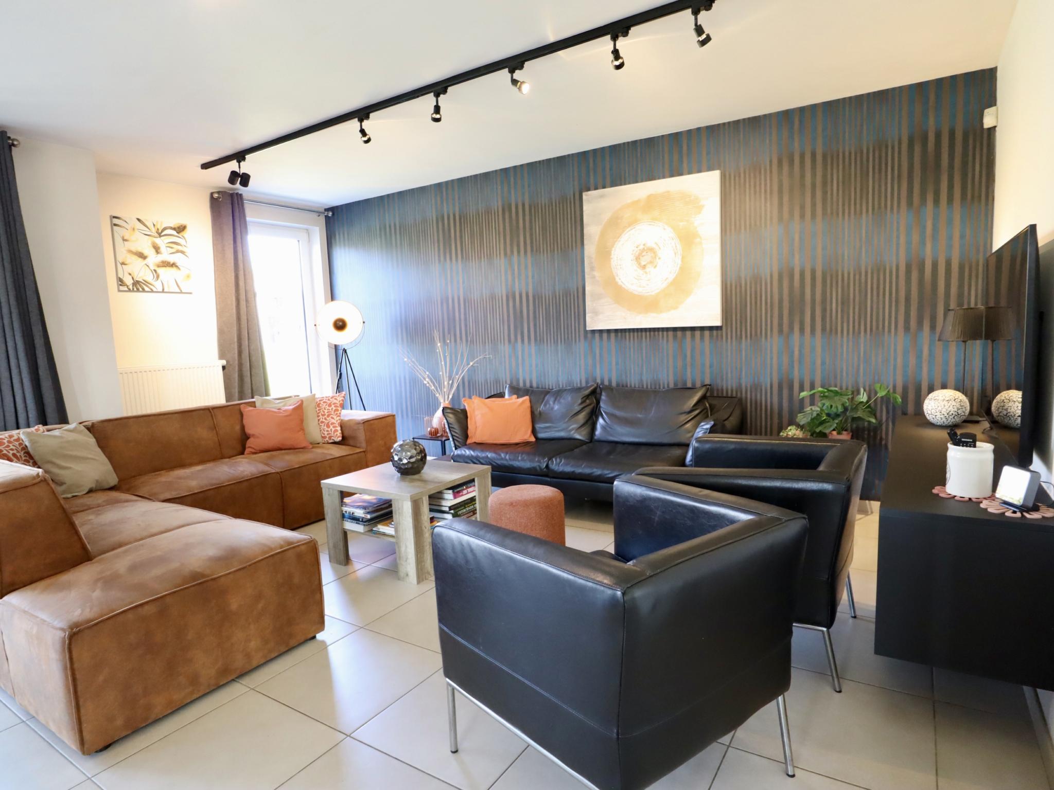 Living area at Villa Belvedère in Houffalize