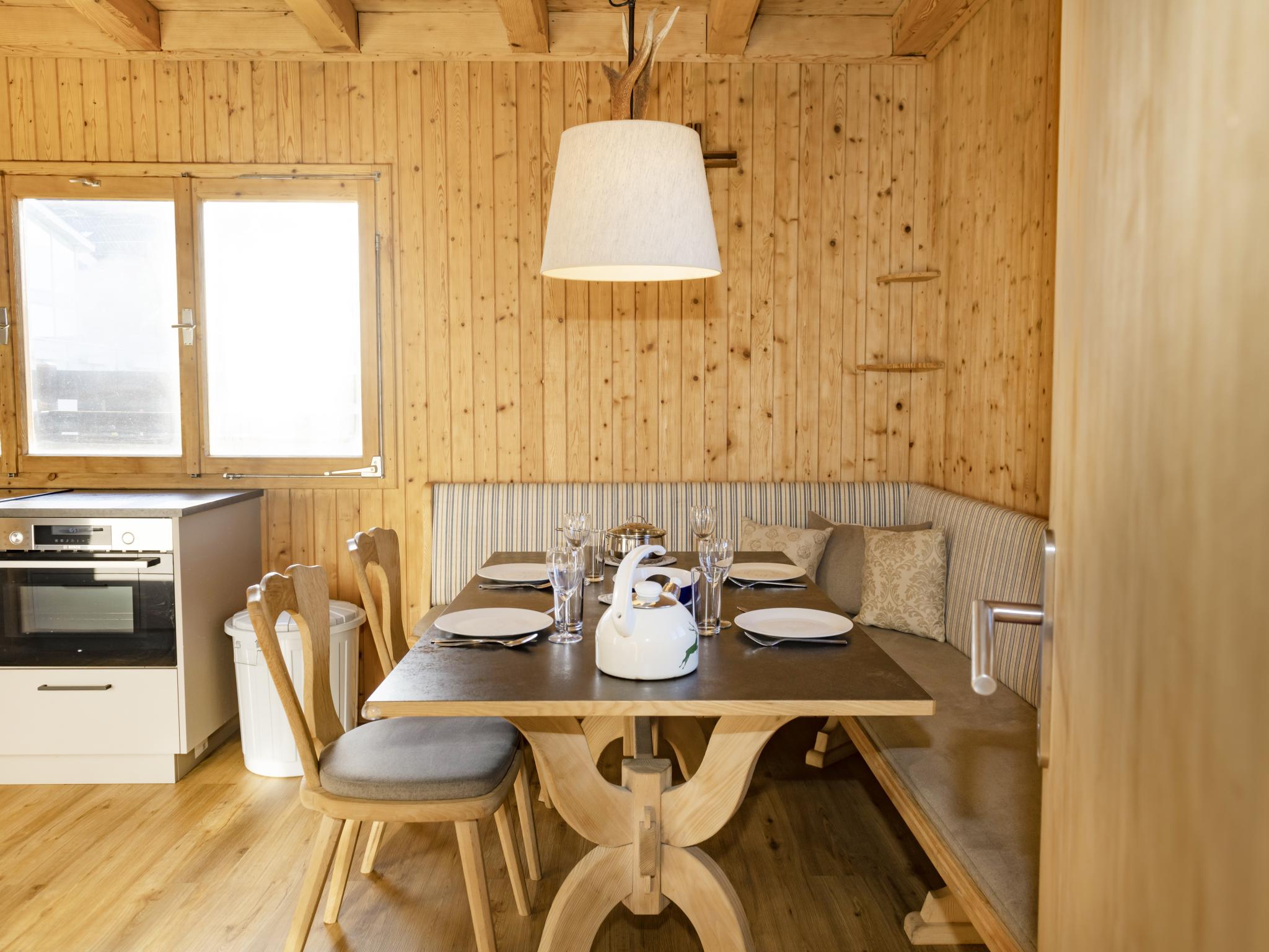 Outdoor terrace and views at Blick ins Inntal in Pill