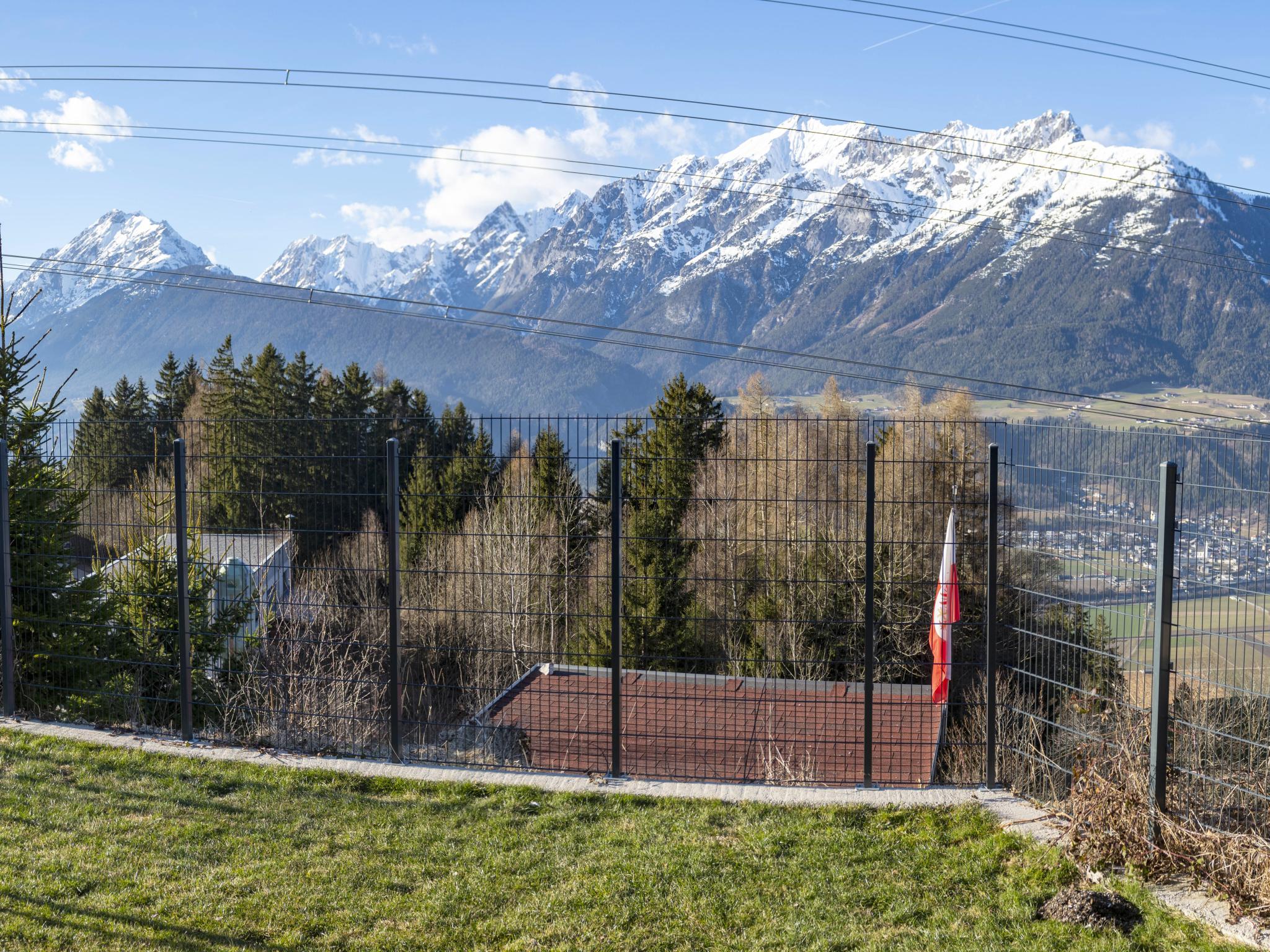 Modern kitchen at Blick ins Inntal in Pill