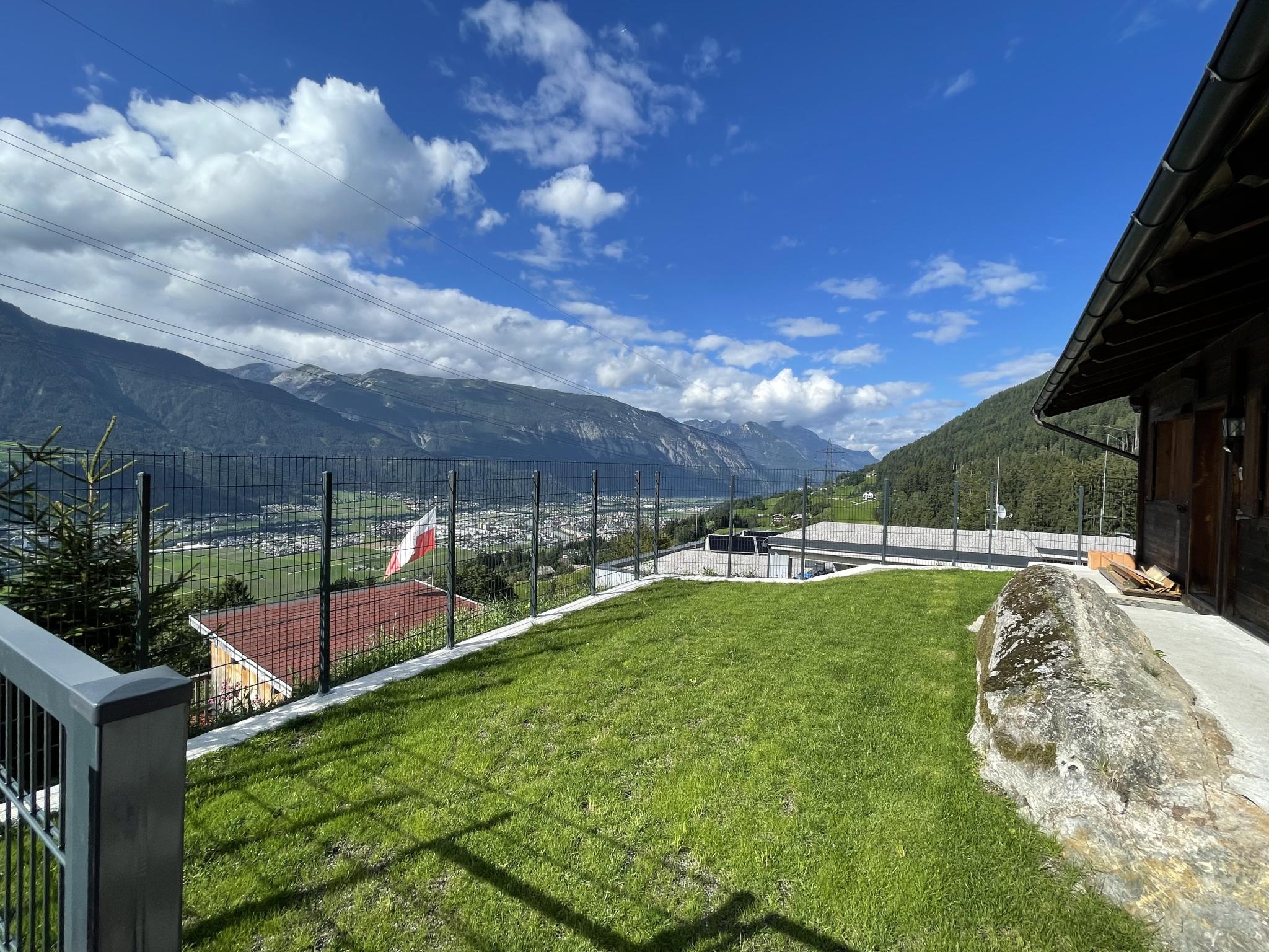 Bedroom with comfortable beds at Blick ins Inntal in Pill