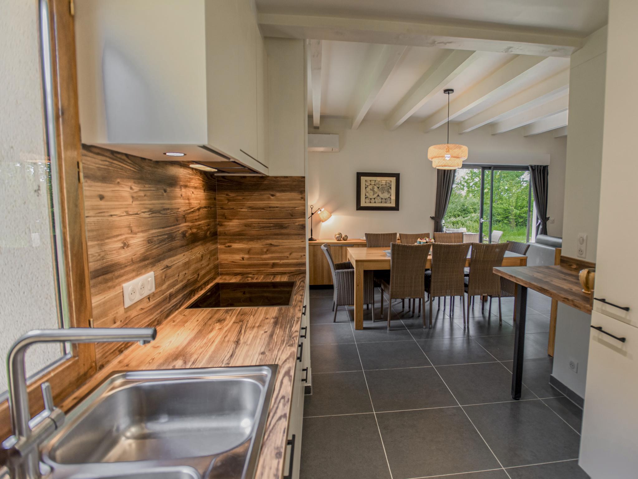 Outdoor terrace and views at Lac Bleu nr 19 in Lacapelle Marival