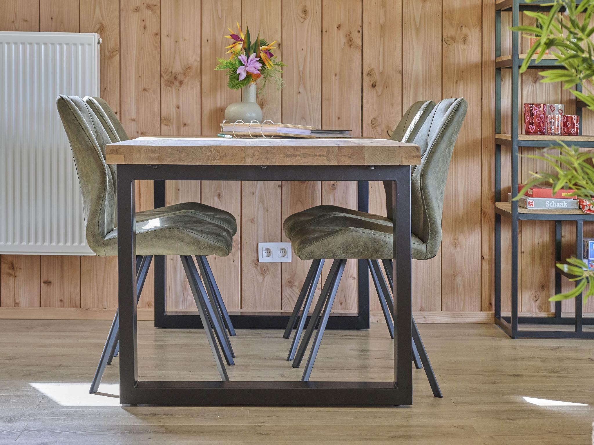Bedroom with comfortable beds at Veldzicht in Bocholt