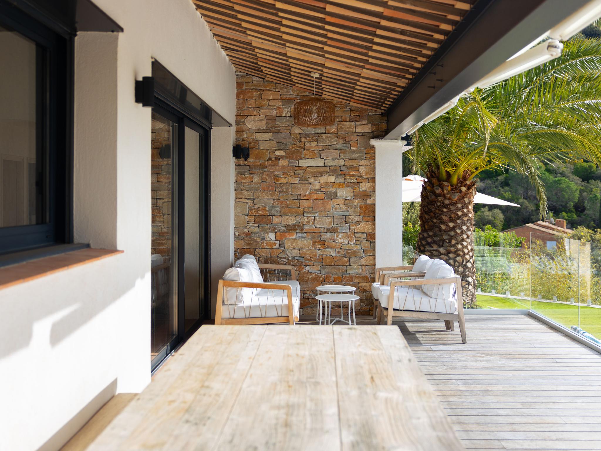 Modern kitchen at Cocotiers in Les Issambres