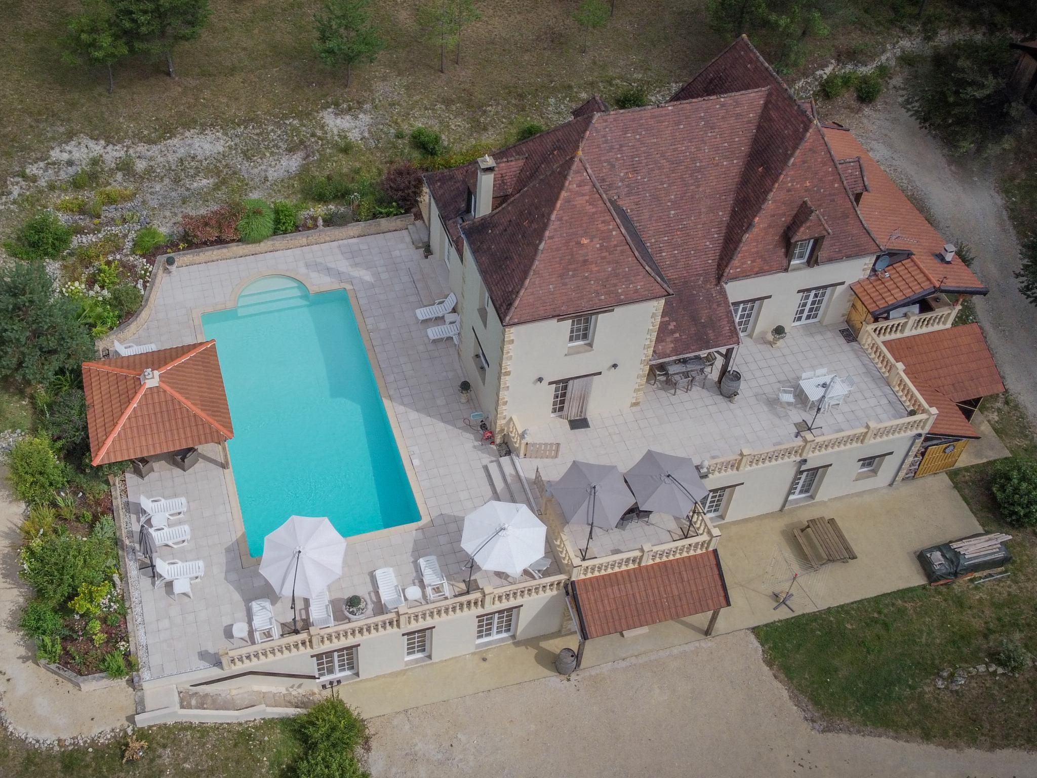 Living area at Villa Dorade in Monplaisant
