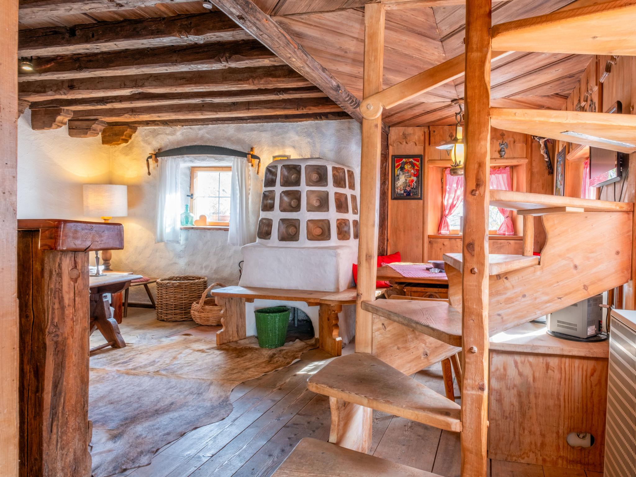 Bedroom with comfortable beds at Zinnhäusel in Alpbach