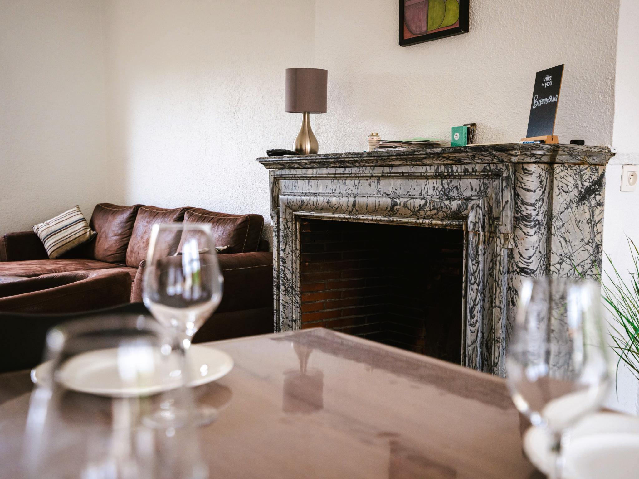 Outdoor terrace and views at Méridionale in Estagel