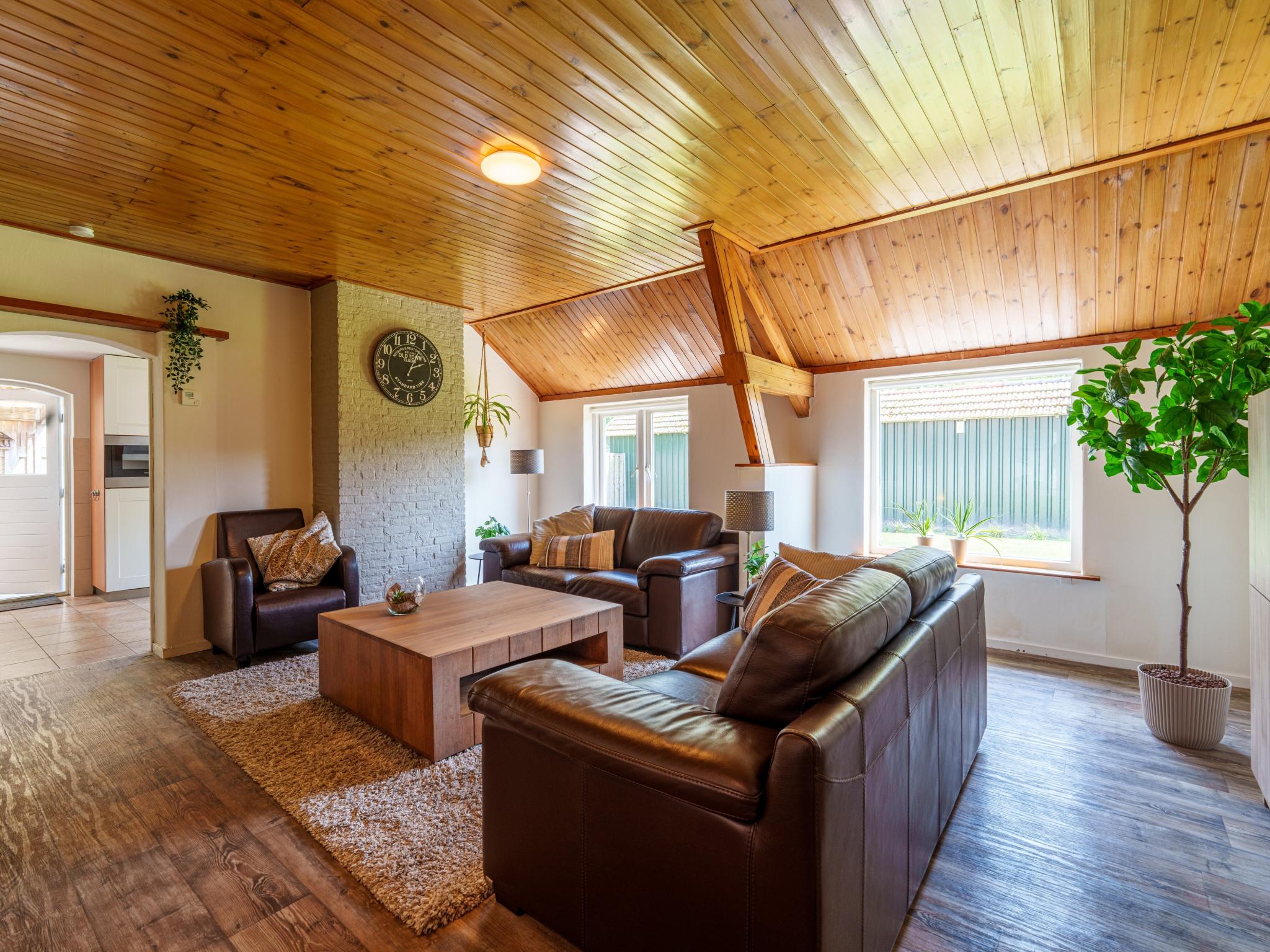 Living area at Achter de Vijf Linden in Knegsel