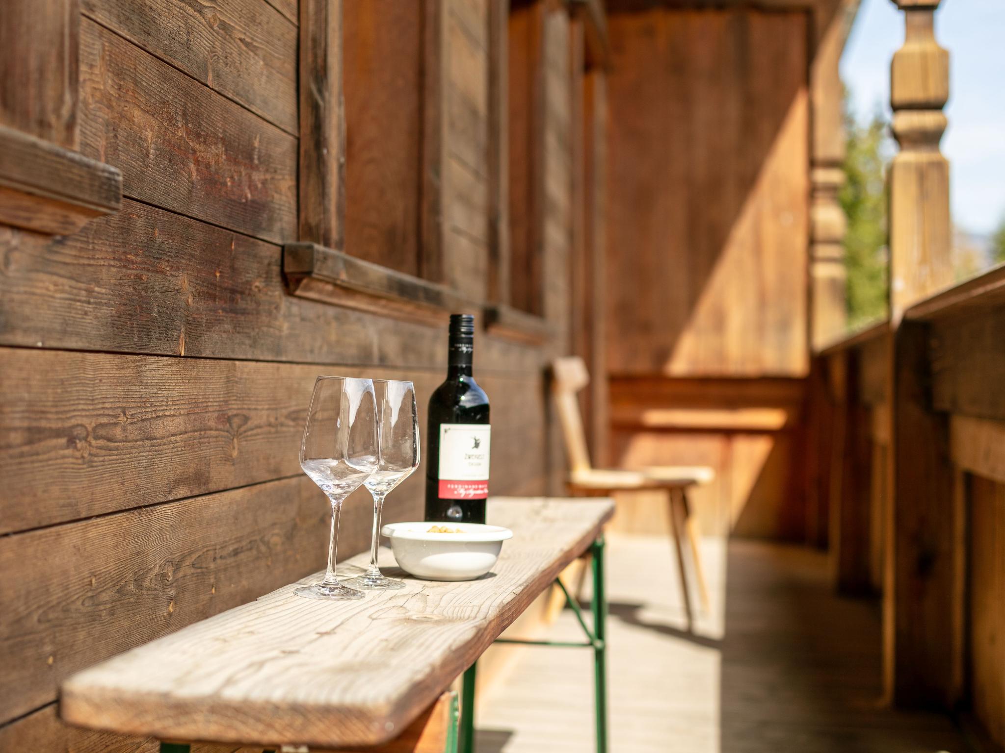 Outdoor terrace and views at Seppen Top 3 in Reith im Alpbachtal