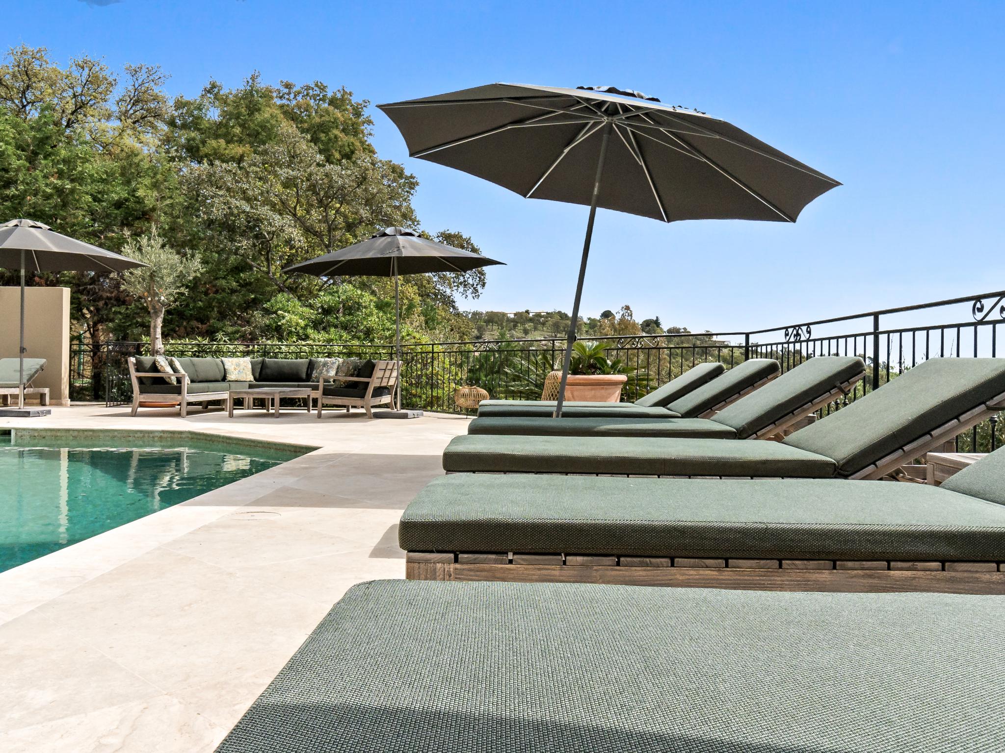 Outdoor terrace and views at Dolce Vita C7 in Sainte Maxime