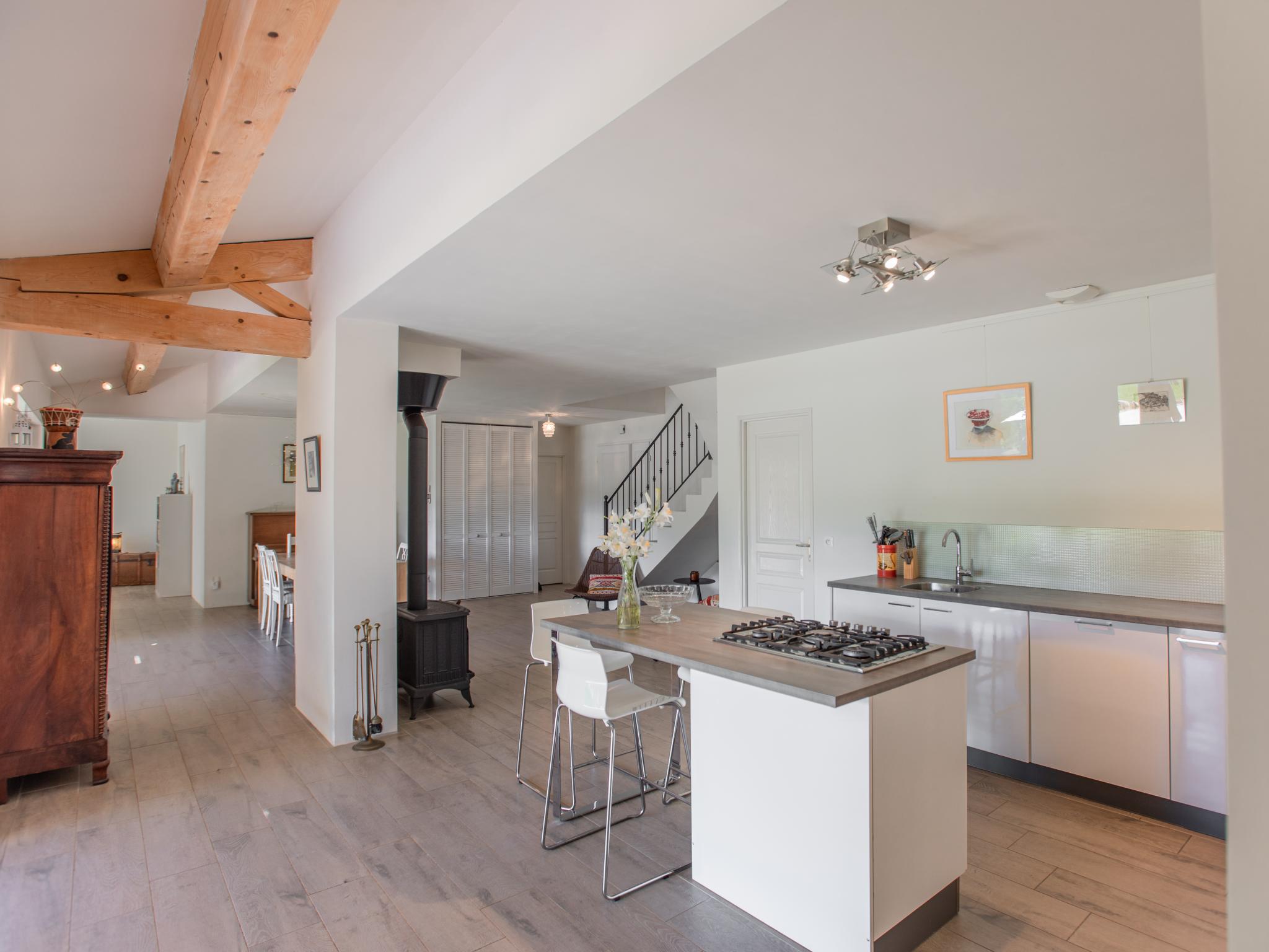 Outdoor terrace and views at Danieli in Tourrettes