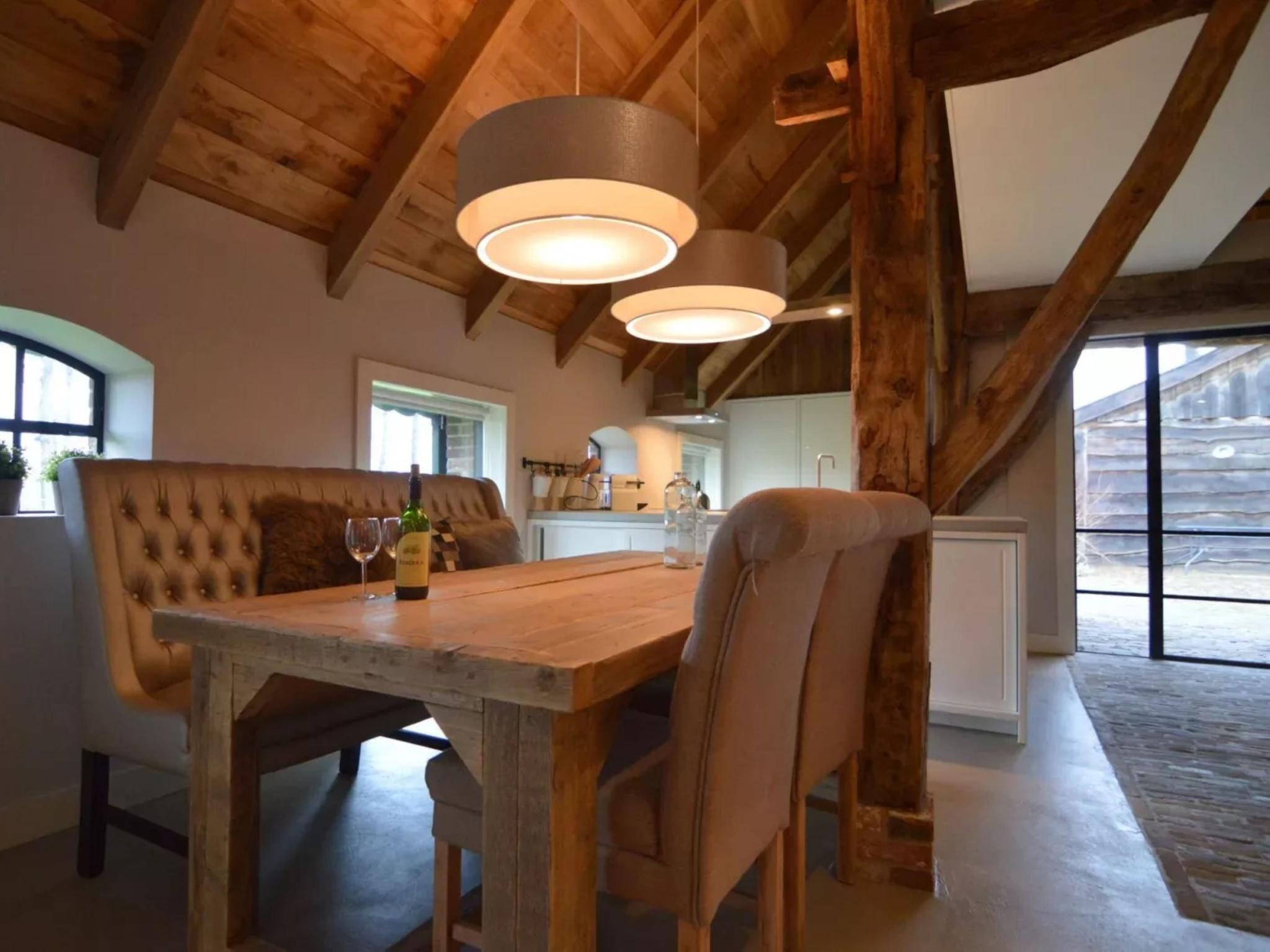 Outdoor terrace and views at Gastenverblijf Prinsensteeg in Nieuwleusen