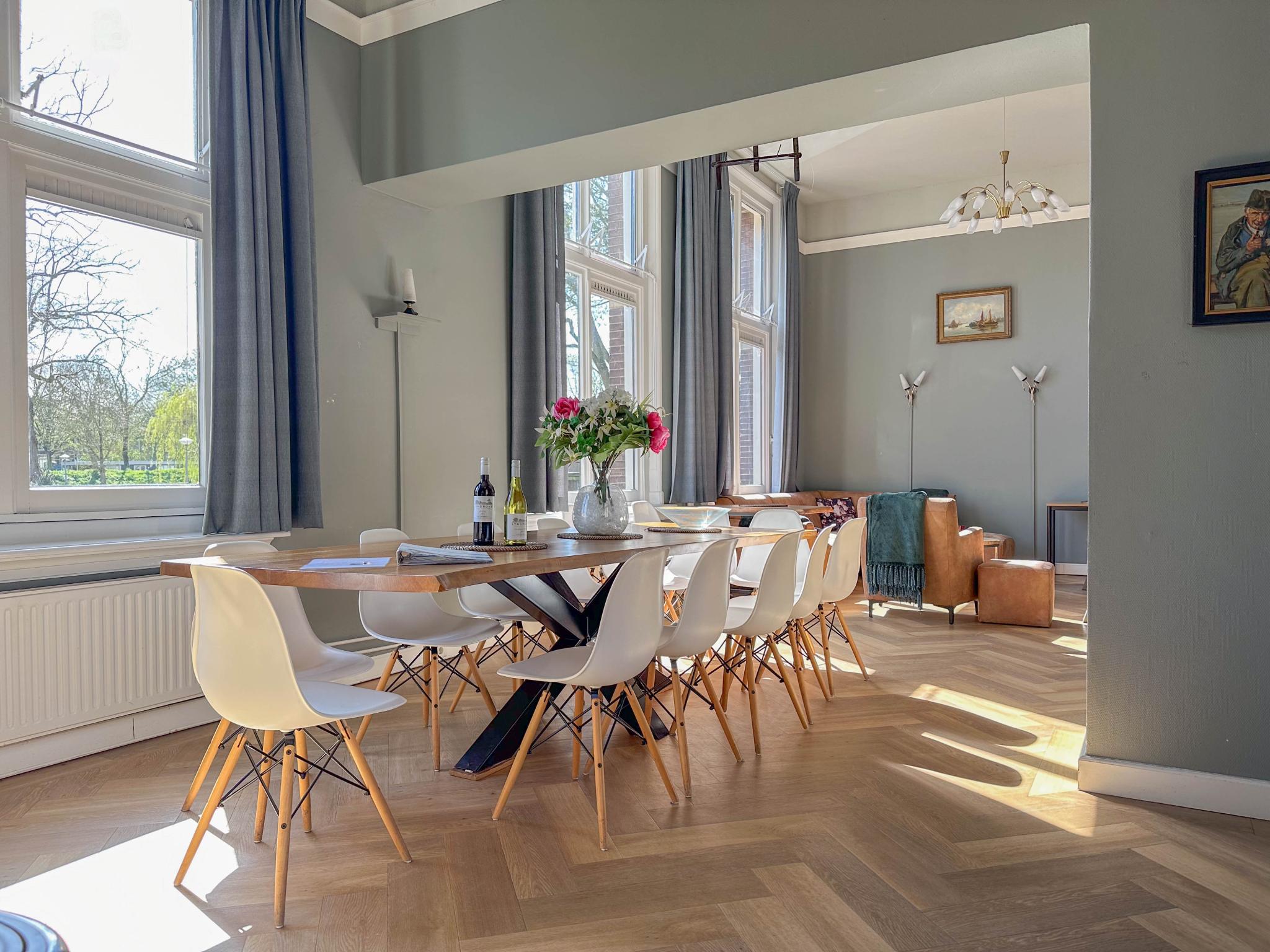 Modern kitchen at Groot Weeshuis in Enkhuizen