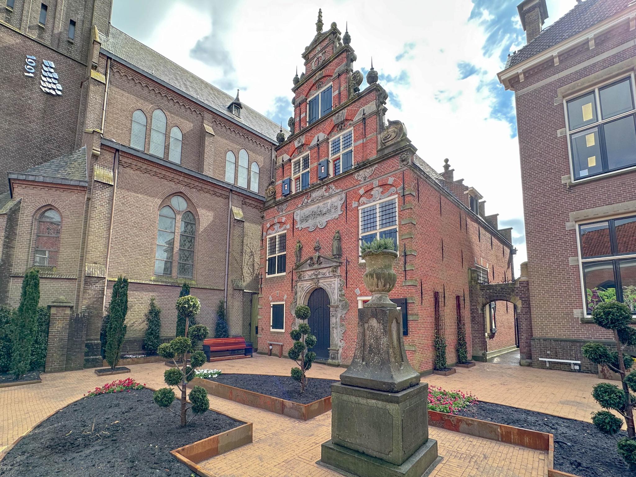 Living area at Klein Weeshuis in Enkhuizen