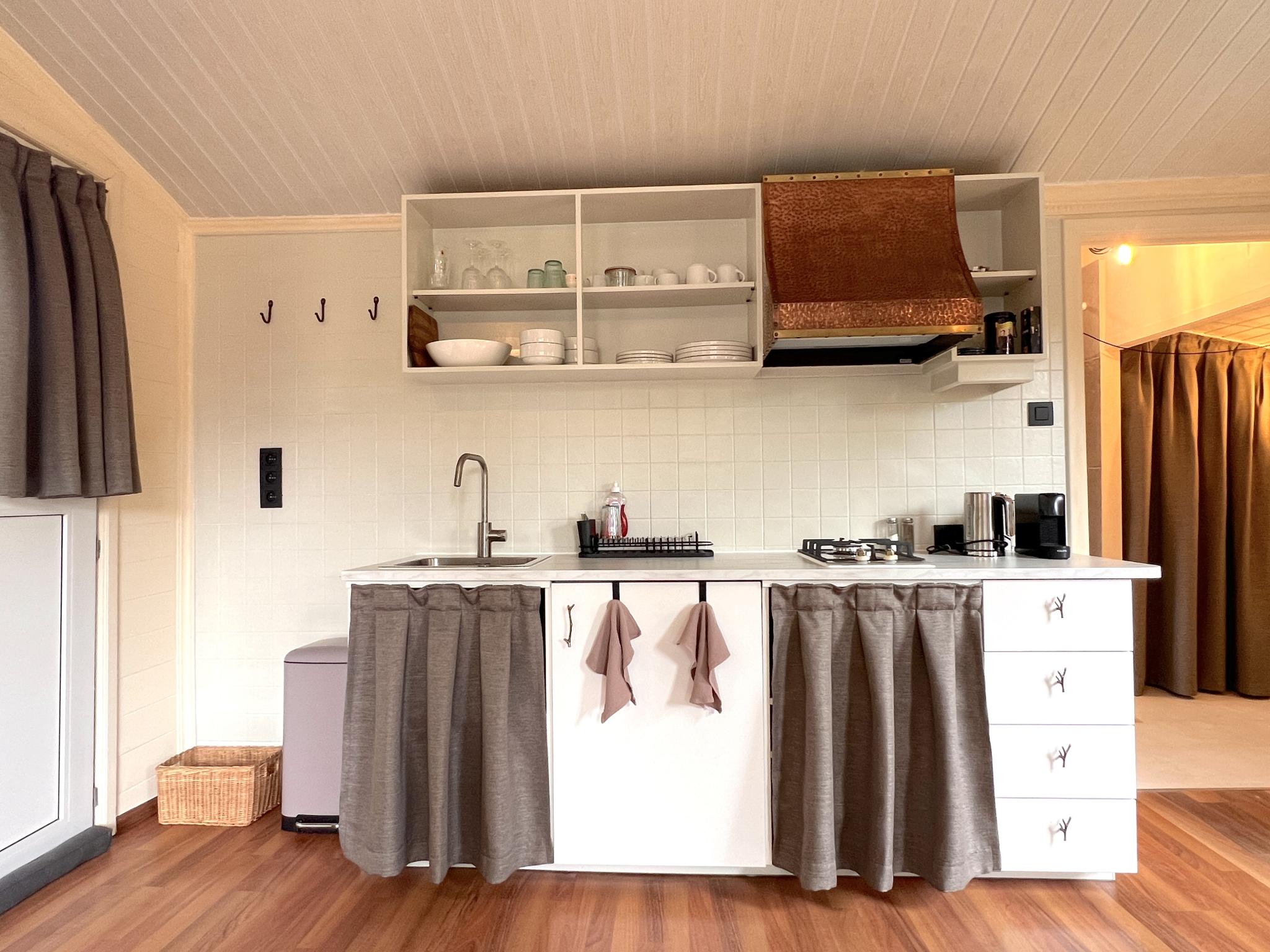 Modern kitchen at Charlies Chalet in Geel