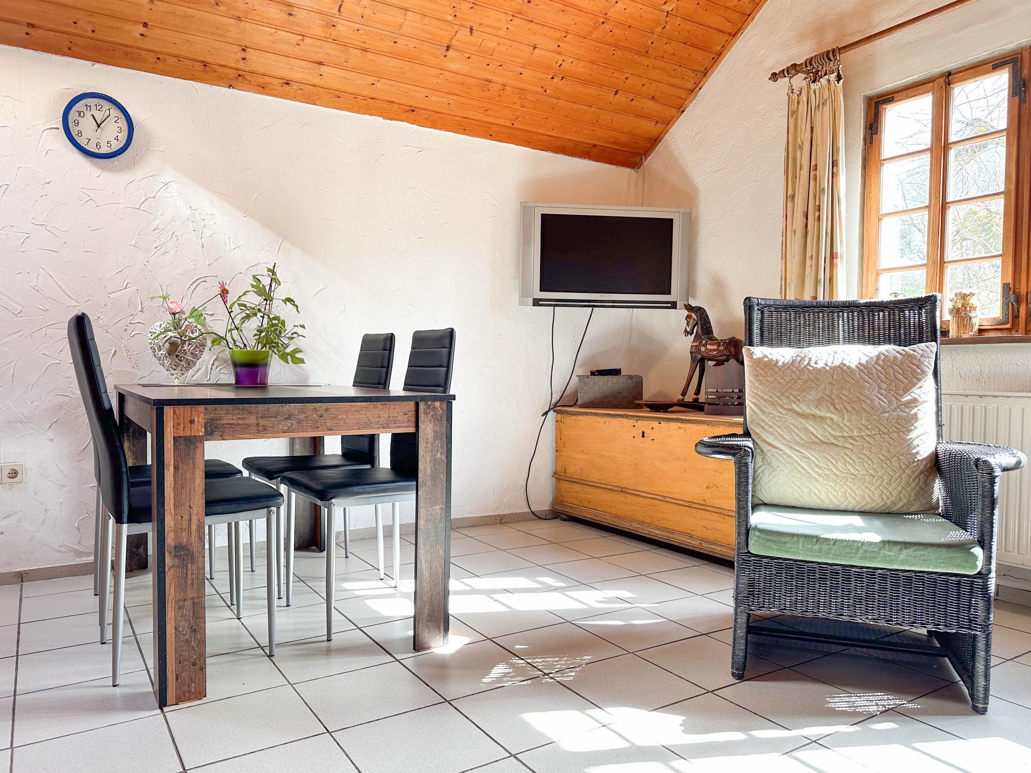 Swimming pool area at Enjoy 2 in Meisburg