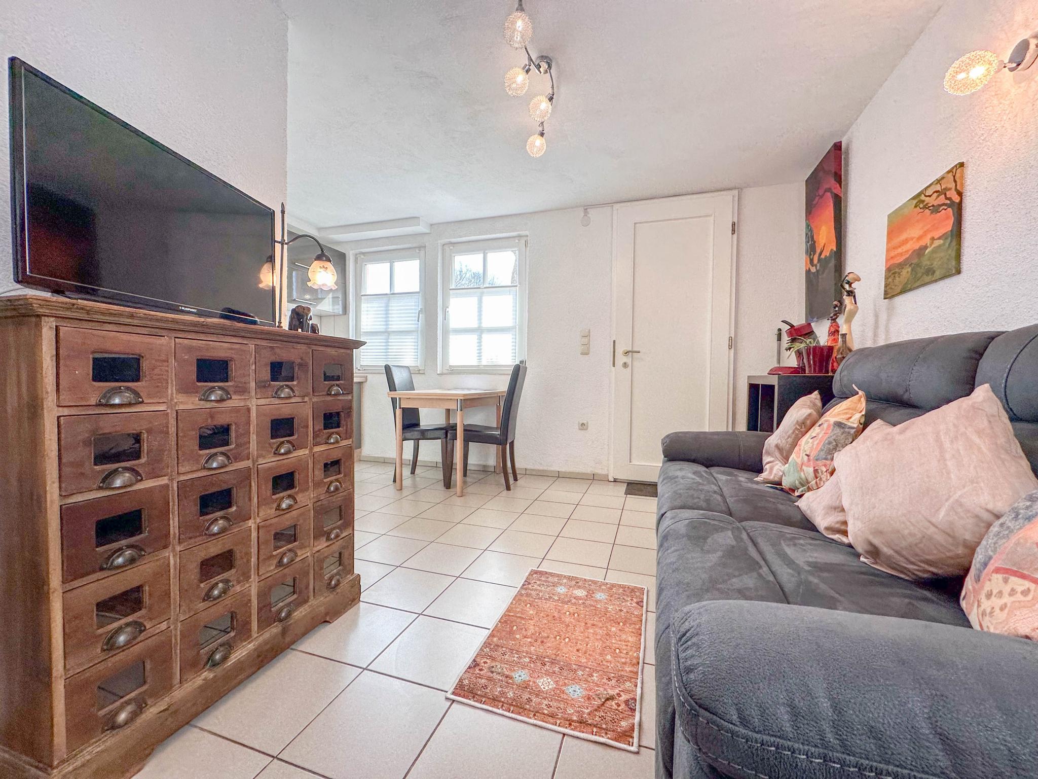 Outdoor terrace and views at Enjoy 3 in Meisburg