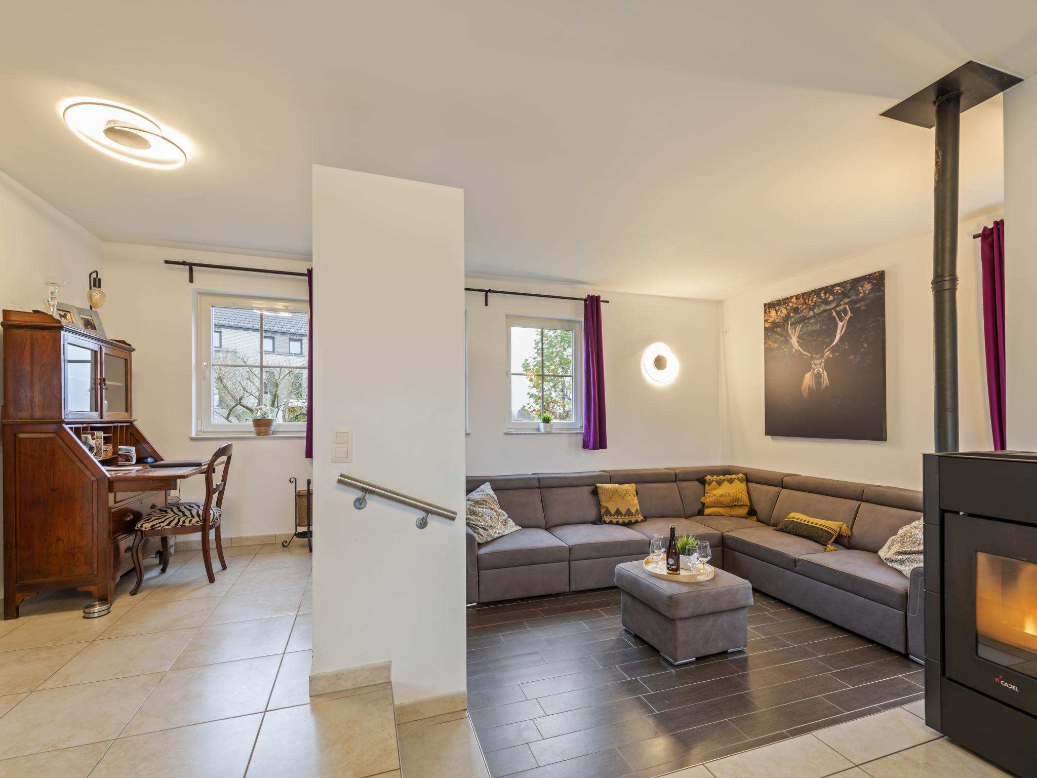 Bedroom with comfortable beds at Residence Suprême in Marchin