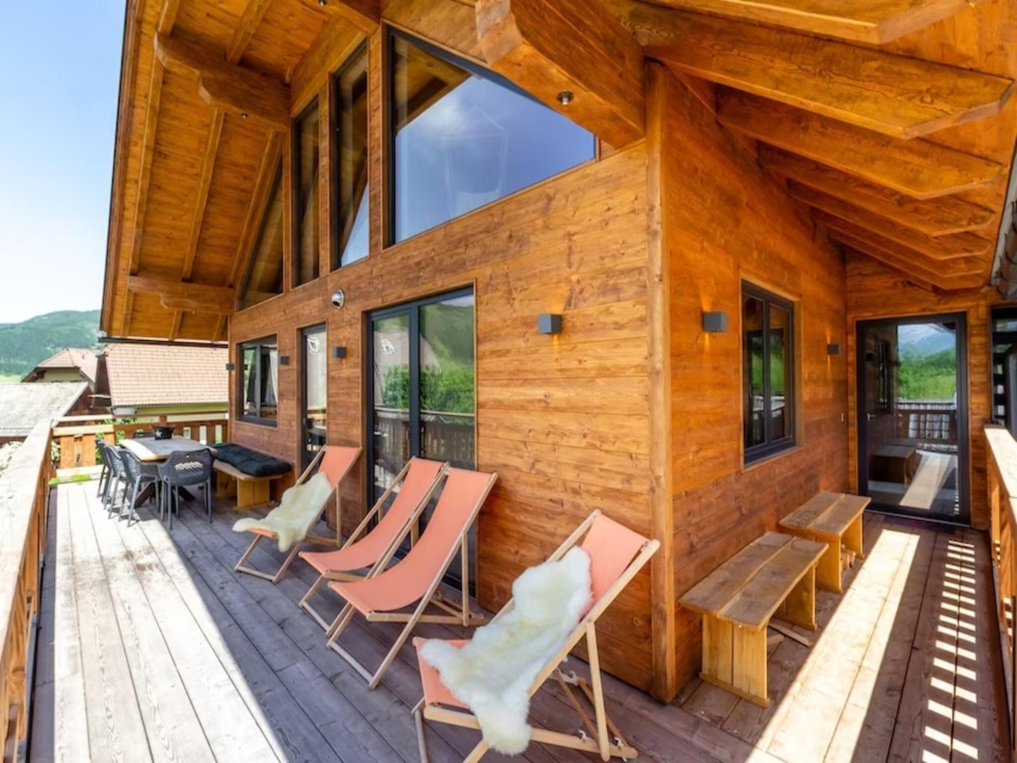 Living area at Alpinn Wellness 1 in Sankt Margarethen im Lungau