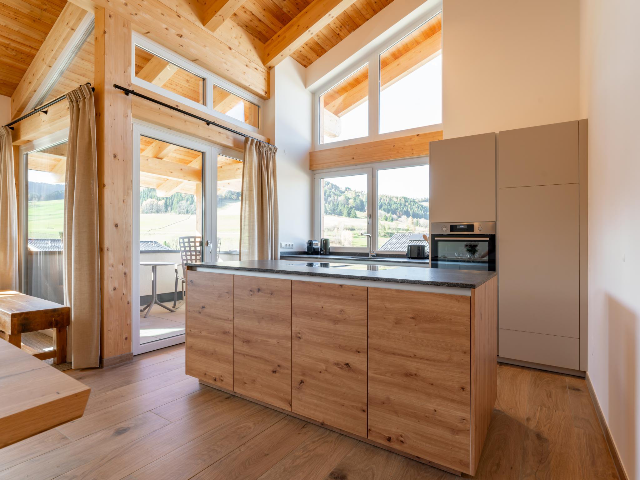 Modern kitchen at Grebenzen Lodge 51A in Sankt Lambrecht