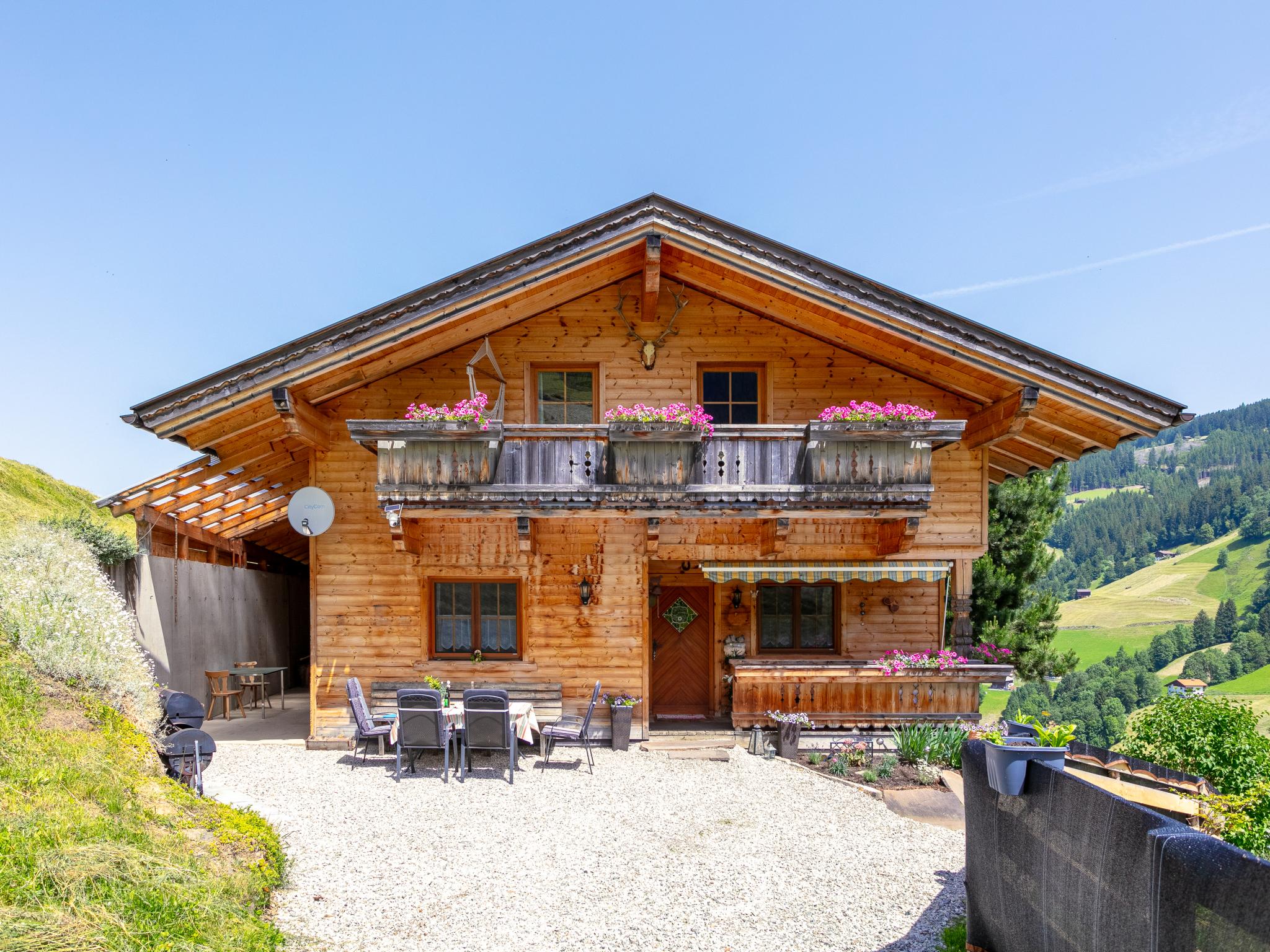 Living area at Zuhäusel in Kolsassberg