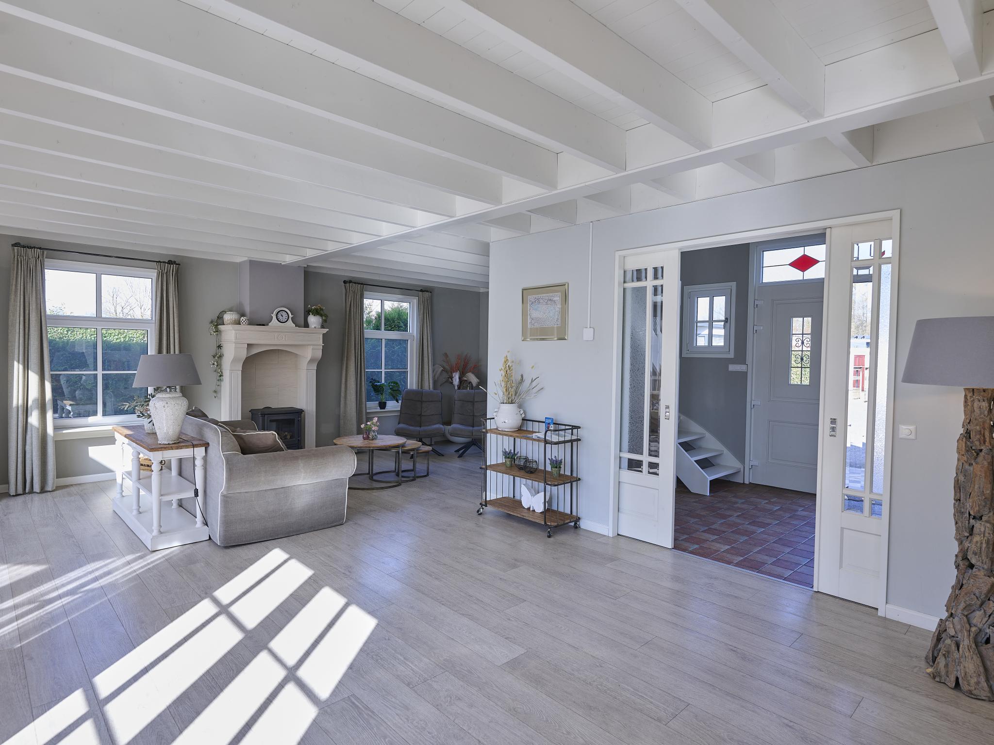 Outdoor terrace and views at t Kaatsheuveltje 5 in Kaatsheuvel