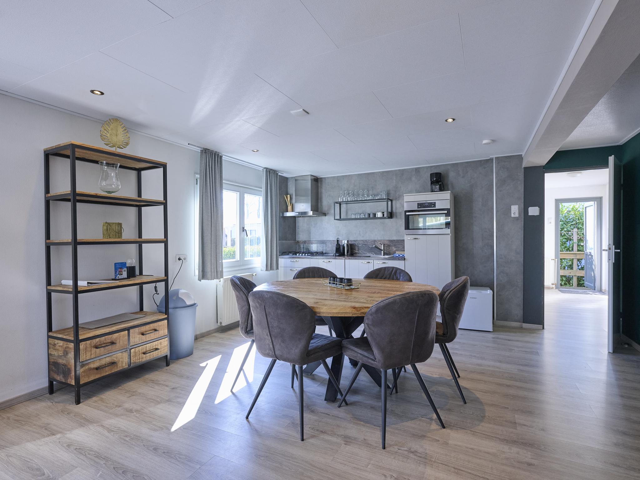 Modern kitchen at t Kaatsheuveltje 6 in Kaatsheuvel