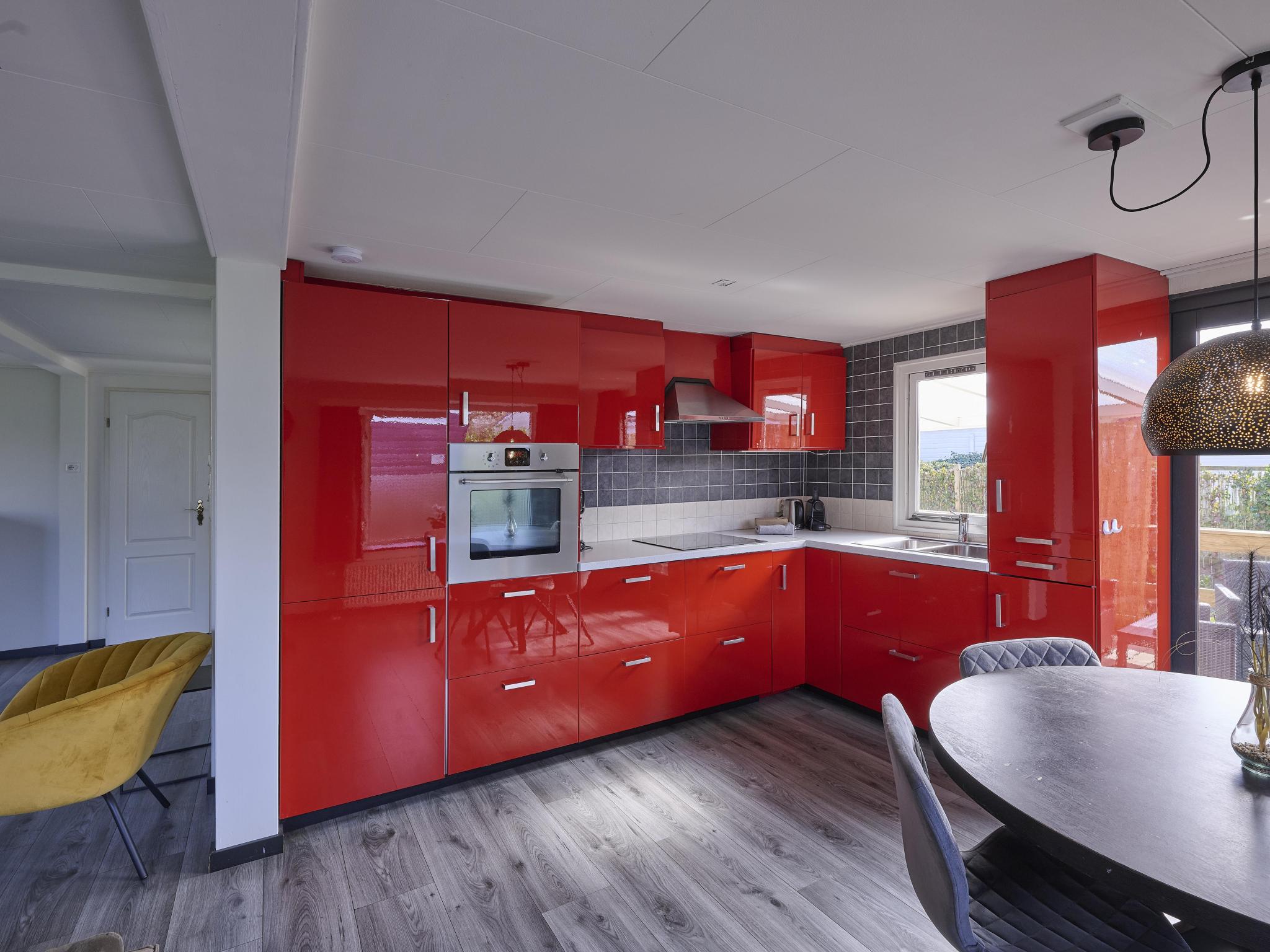 Modern kitchen at t Kaatsheuveltje 7 in Kaatsheuvel