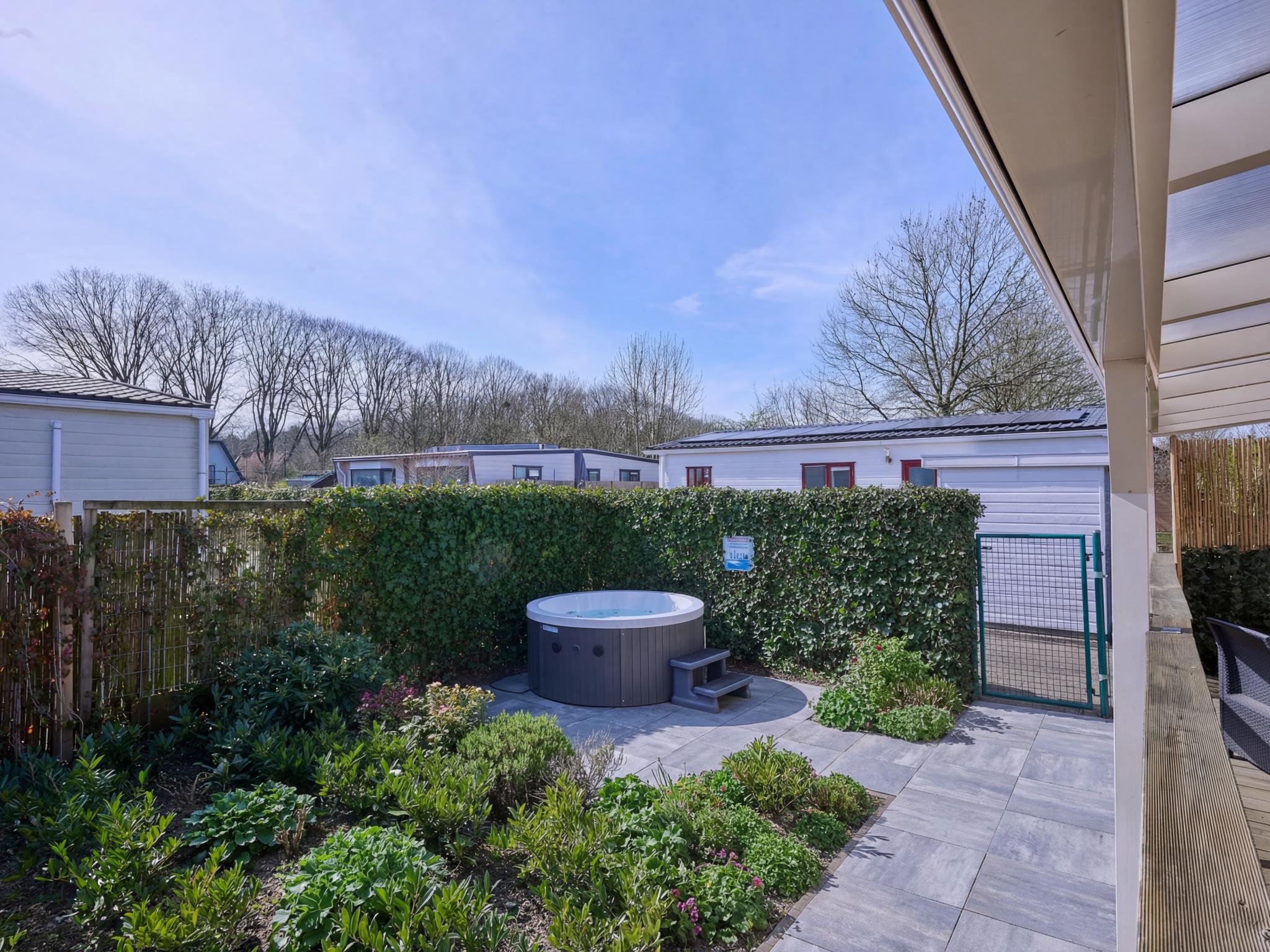 Outdoor terrace and views at t Kaatsheuveltje 7 in Kaatsheuvel