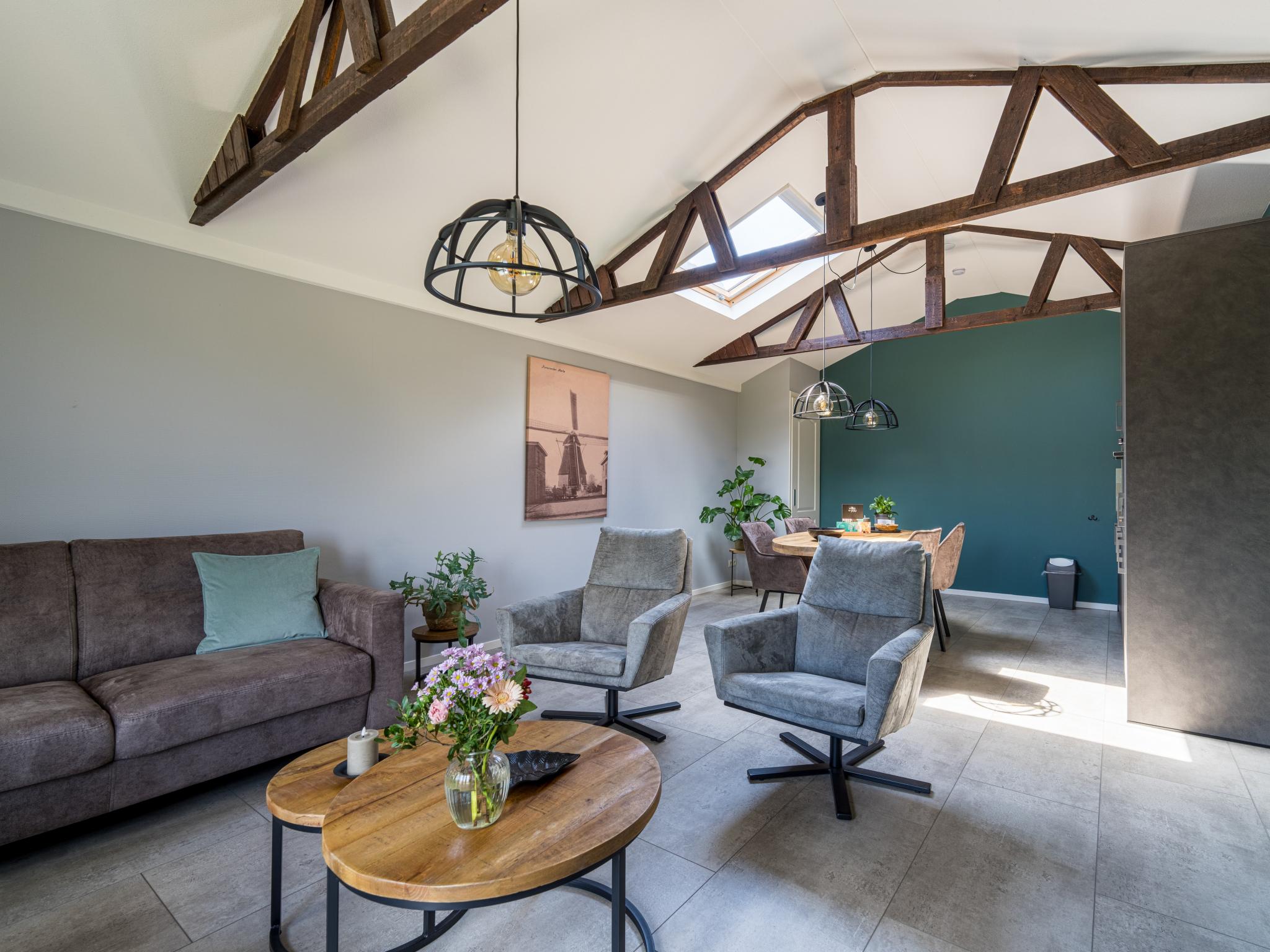 Bedroom with comfortable beds at Regge en Weidezicht in Hellendoorn