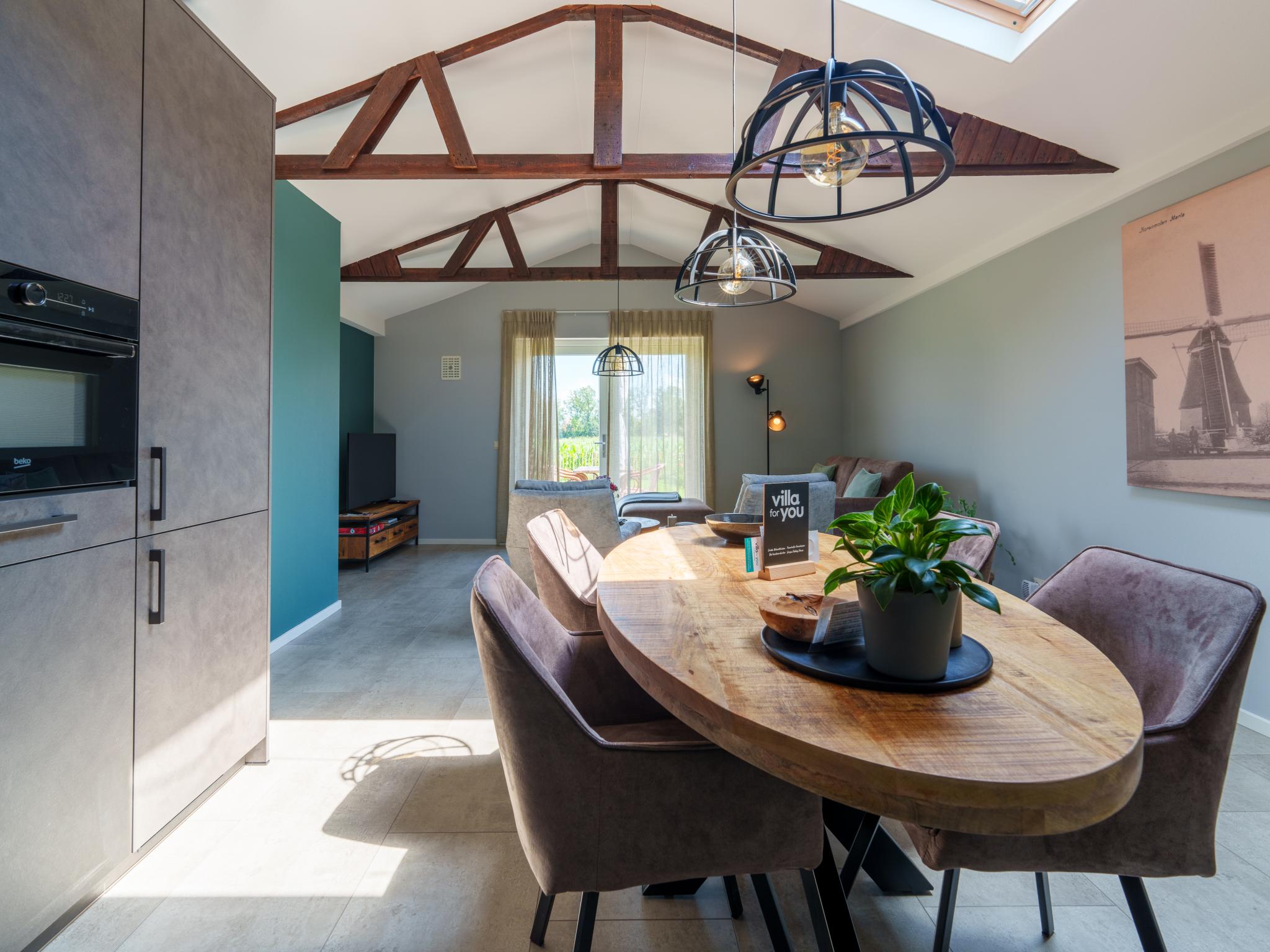 Living area at Weidezicht A in Hellendoorn