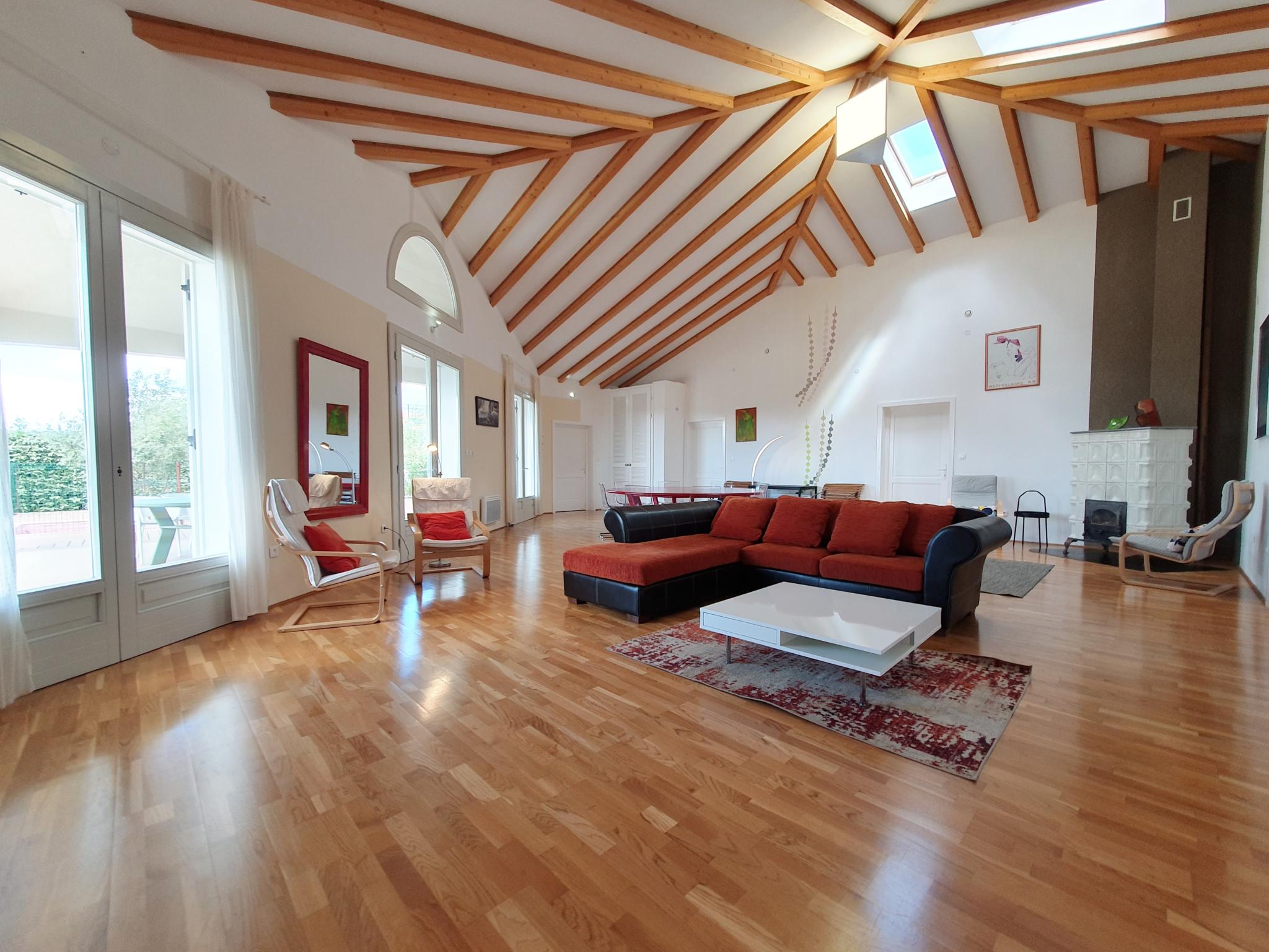 Living area at Le Ranch in Oupia