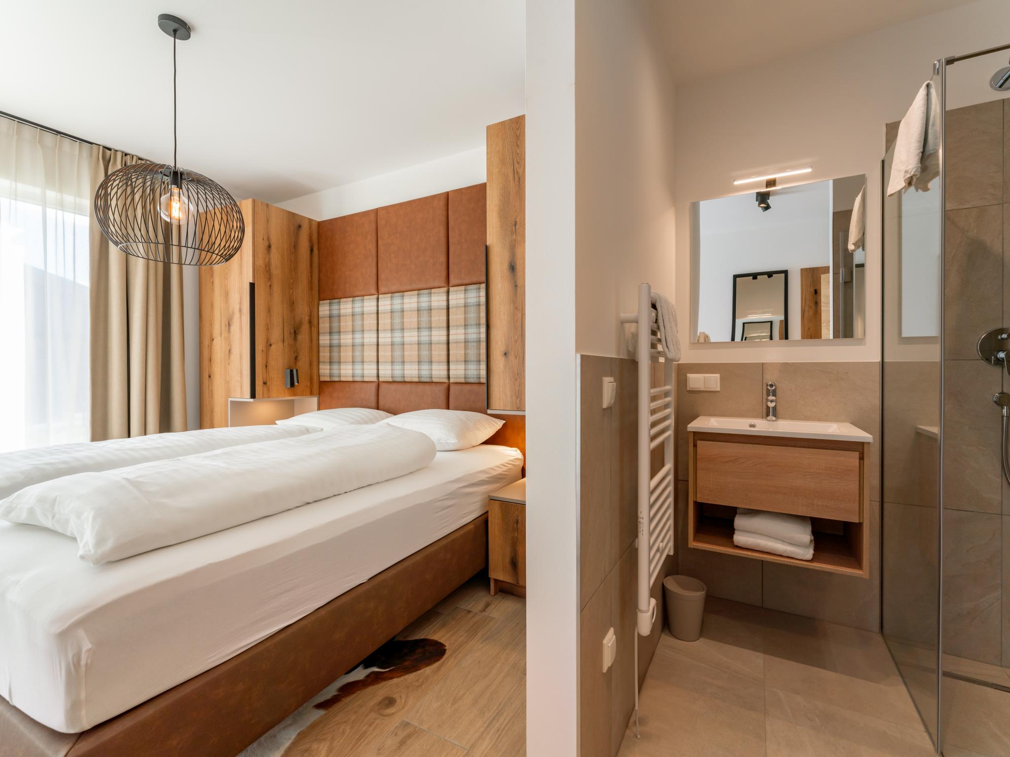 Swimming pool area at Grebenzen Lodge 51B in Sankt Lambrecht