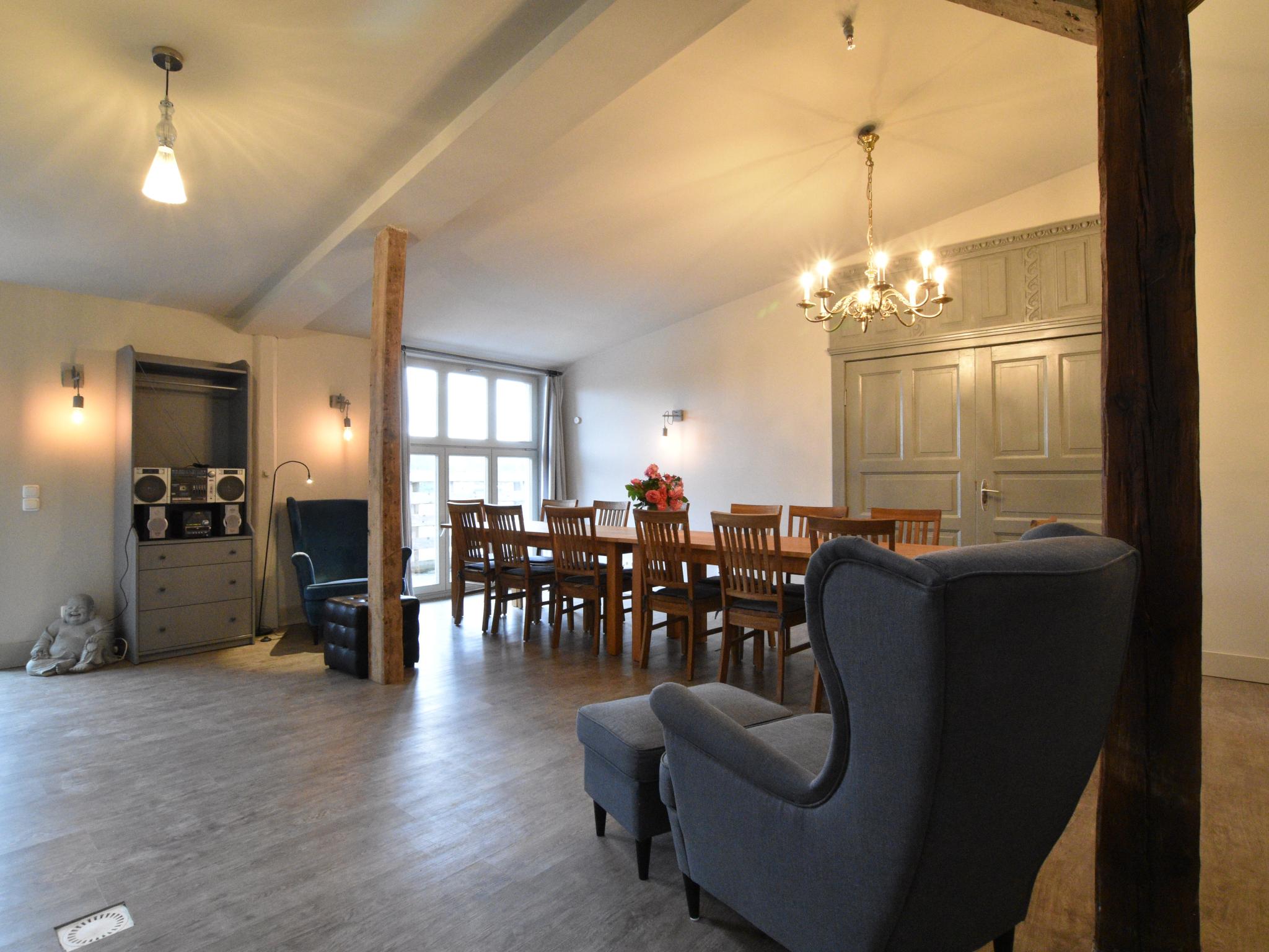 Bedroom with comfortable beds at Gutshofblick L in Detershagen
