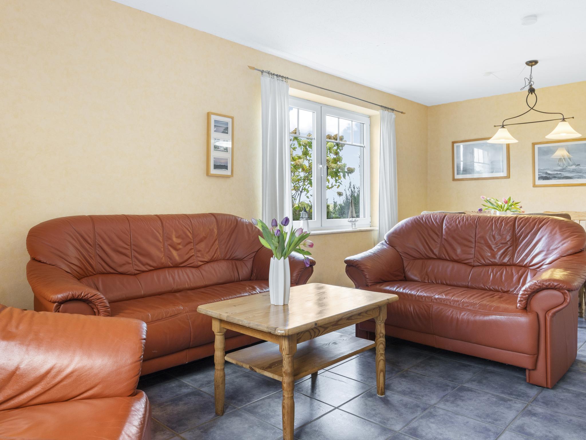 Outdoor terrace and views at Nordlicht - Ausblick in Insel Poel