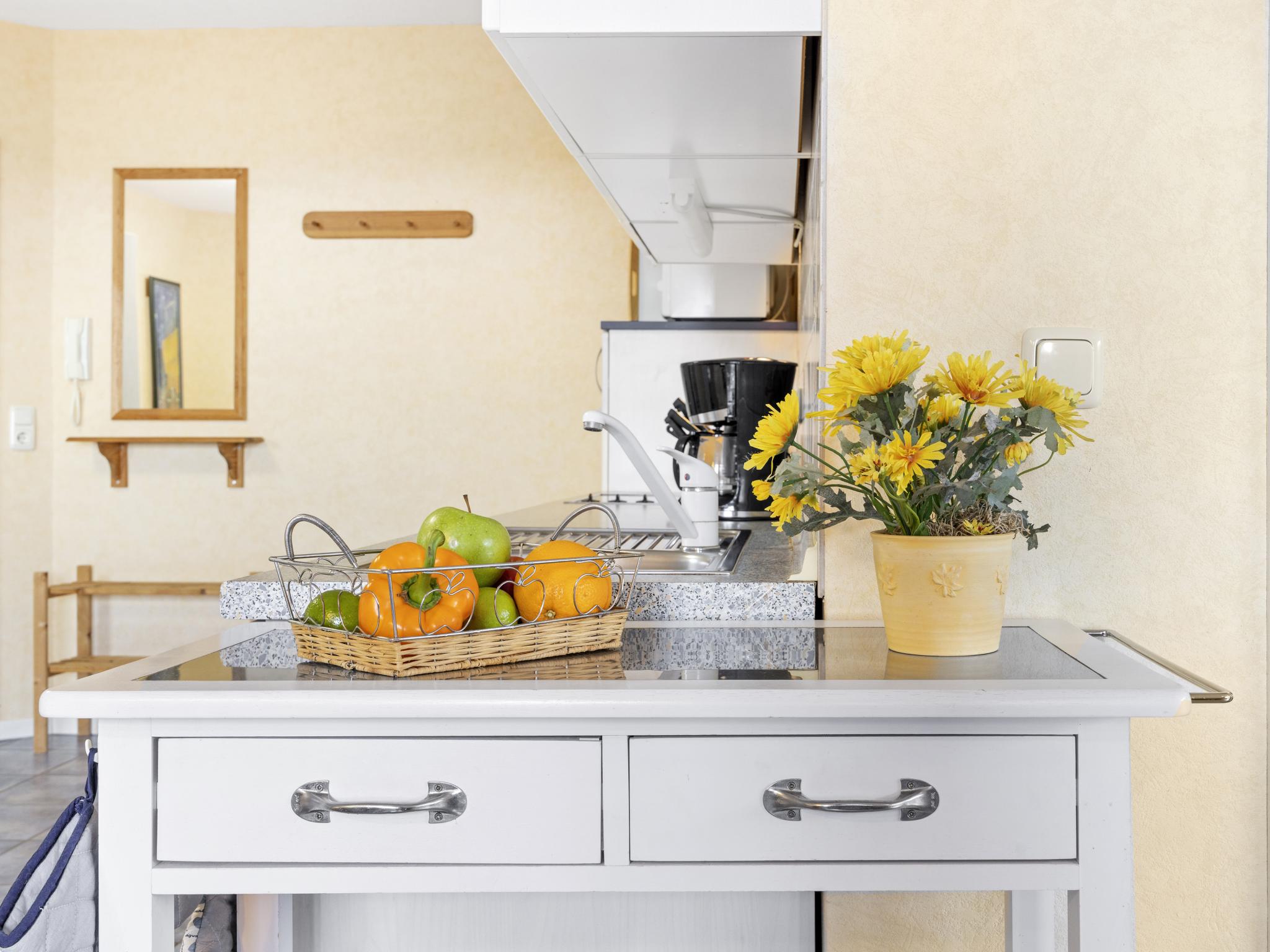 Swimming pool area at Nordlicht - Ausblick in Insel Poel