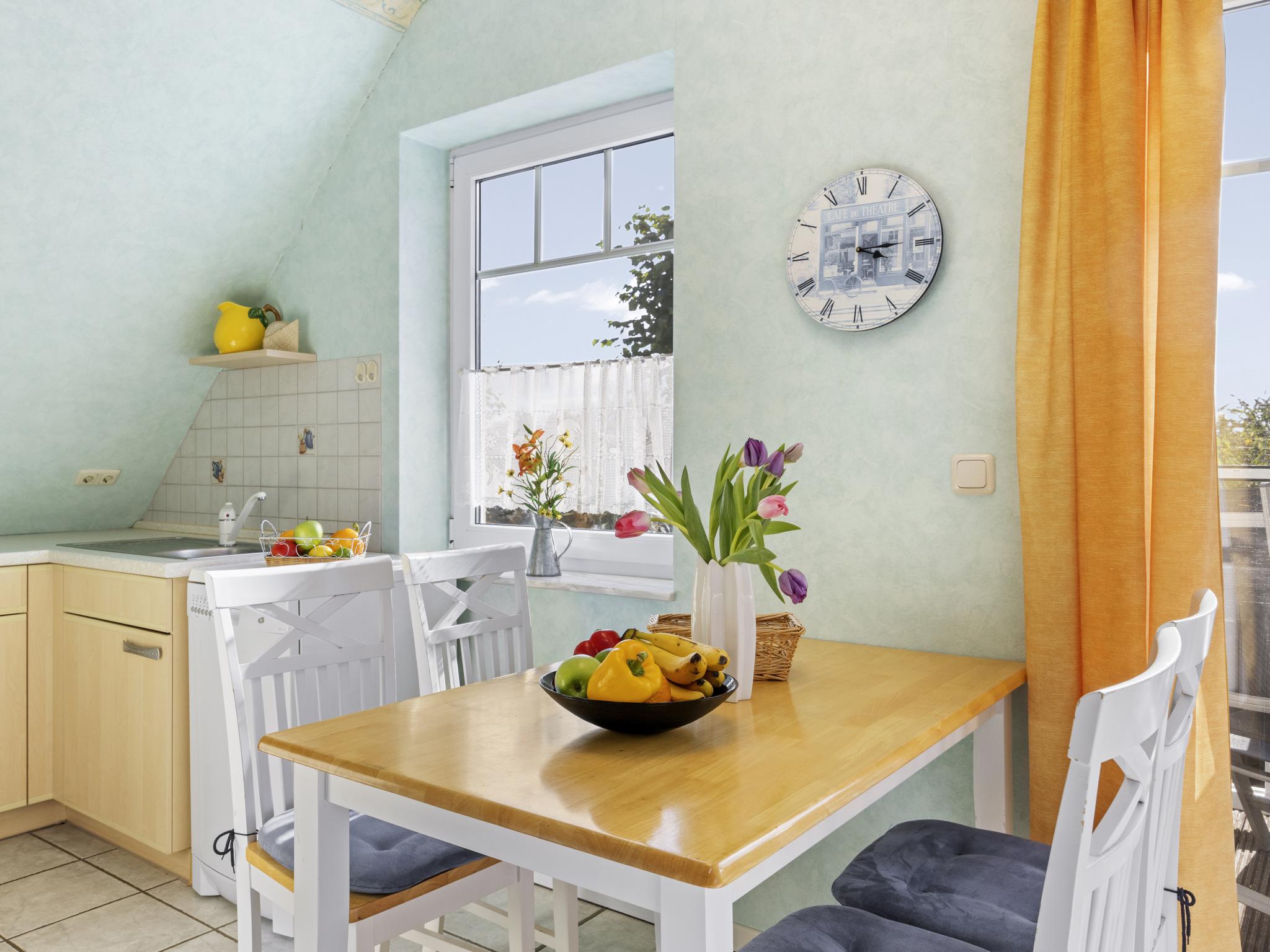 Outdoor terrace and views at Nordlicht - Windjammer in Insel Poel