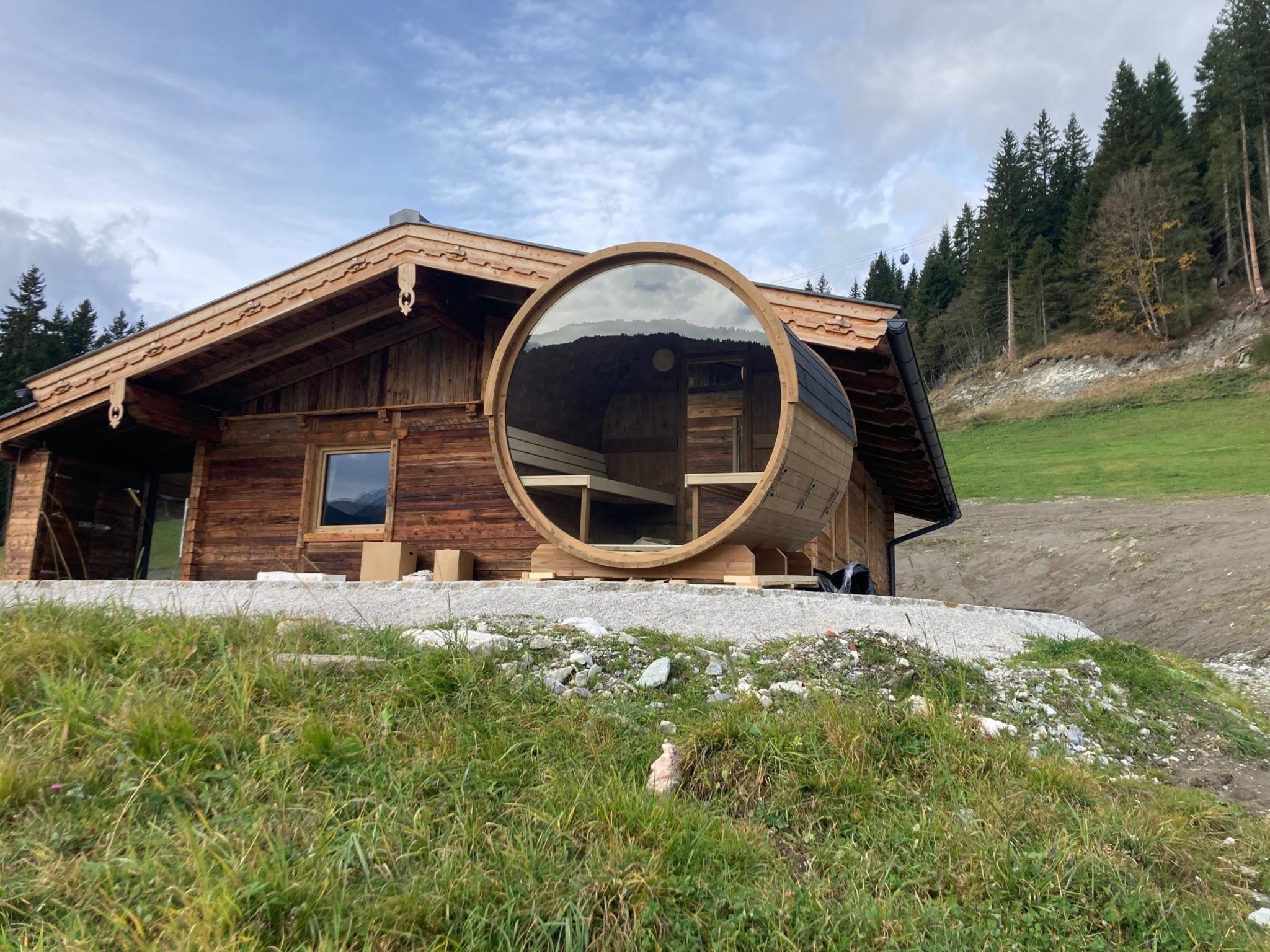 Living area at Siedelhütte in Gerlos