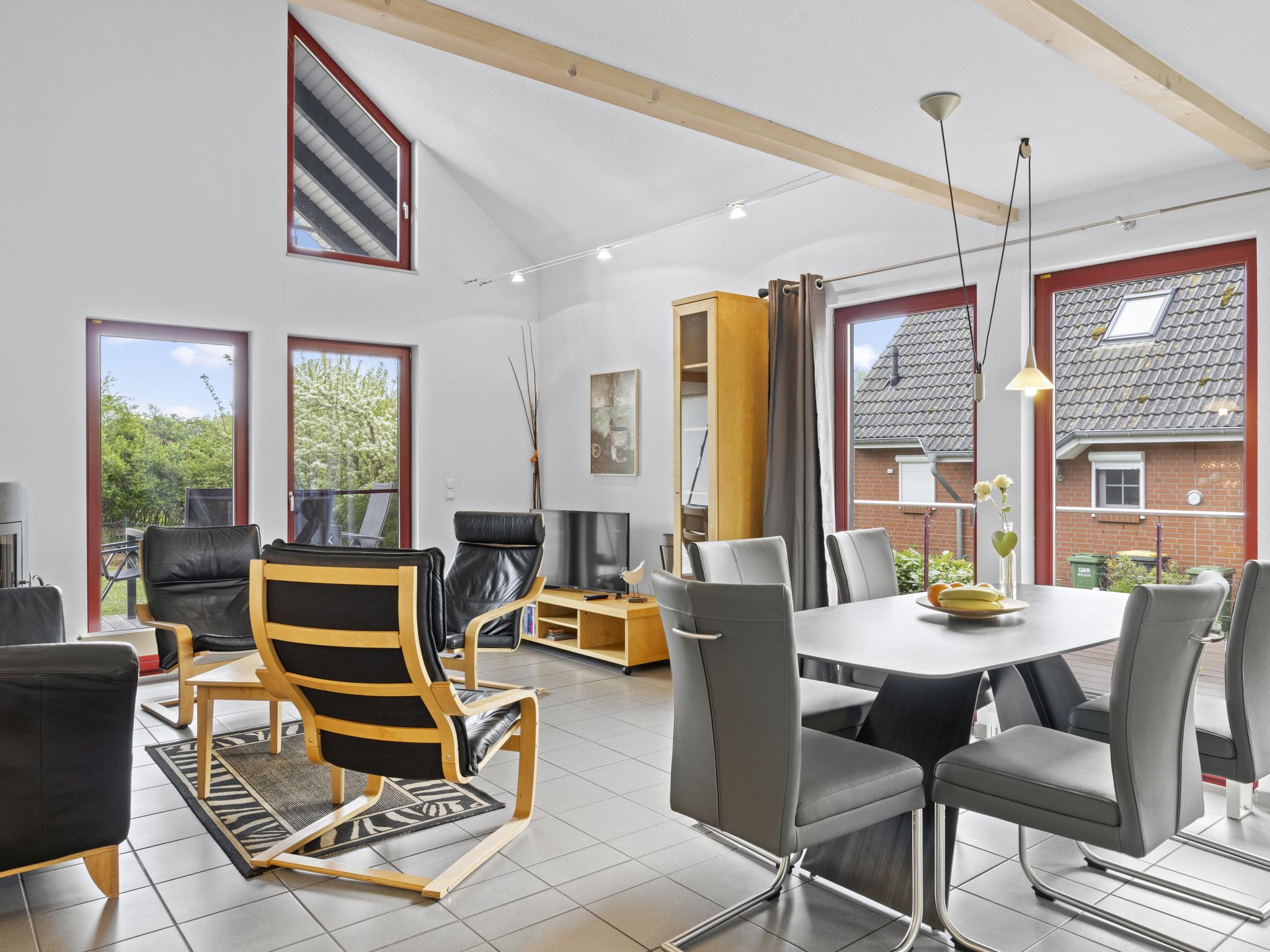 Living area at Seestrasse 35 in Insel Poel