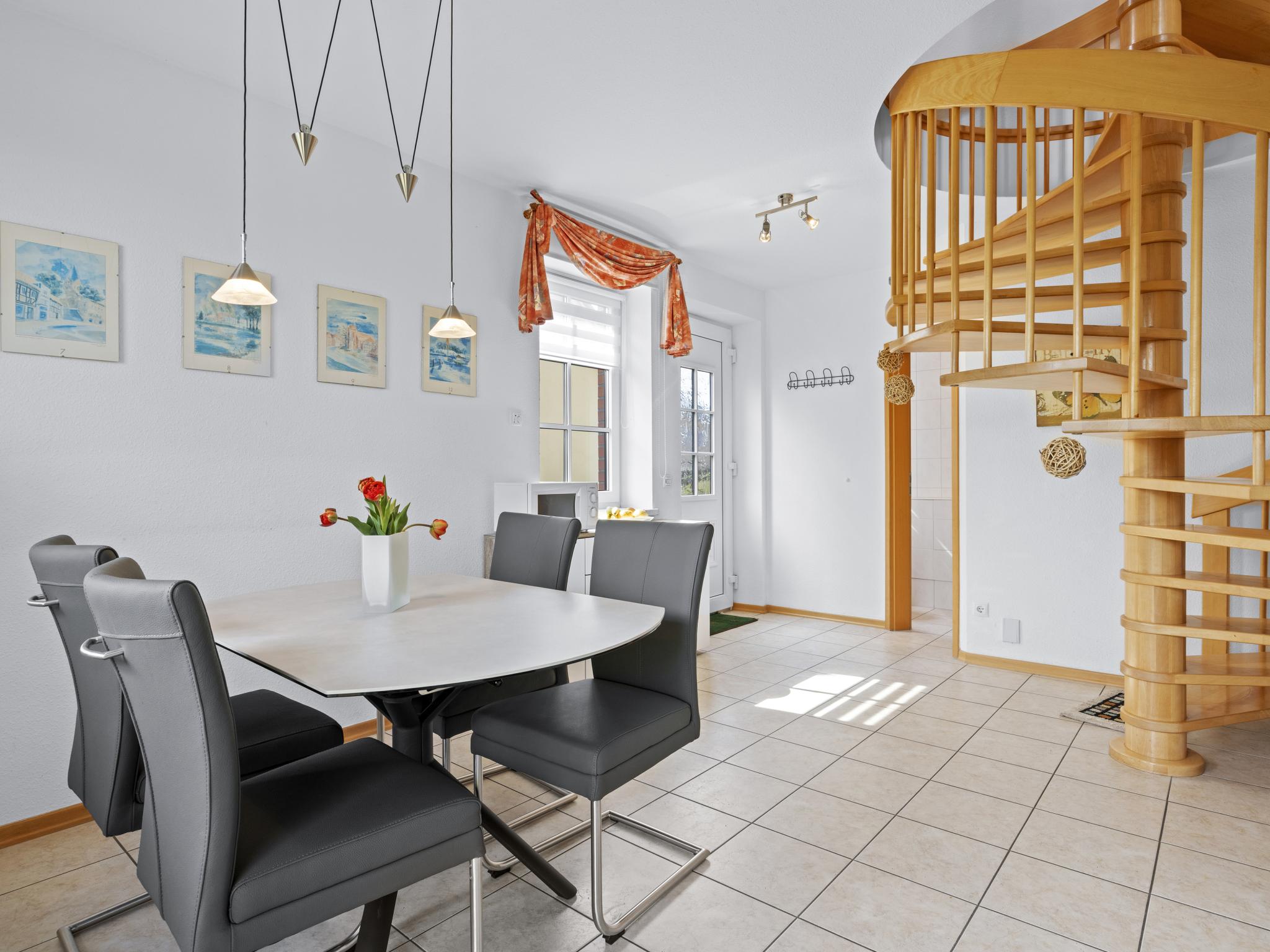 Bedroom with comfortable beds at Seestrasse 39 in Insel Poel