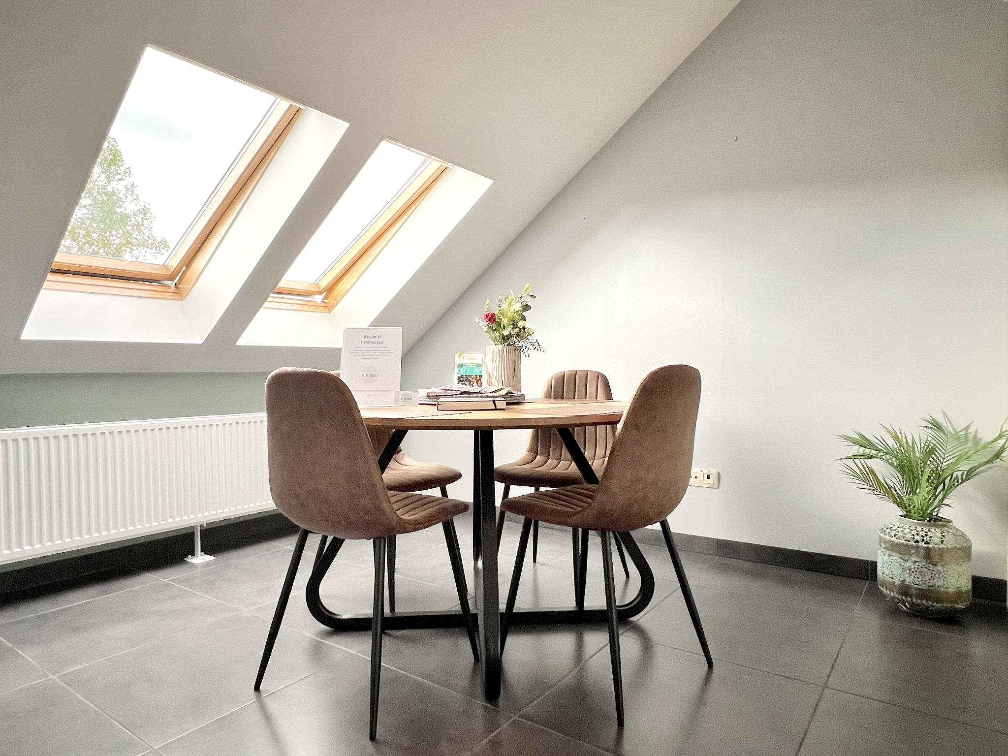 Living area at t Vennehuisje in Genk