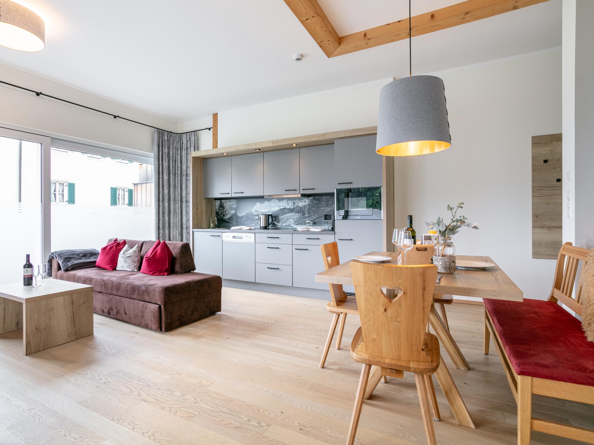 Living area at Apart33 Top 1-19 in Haus im Ennstal