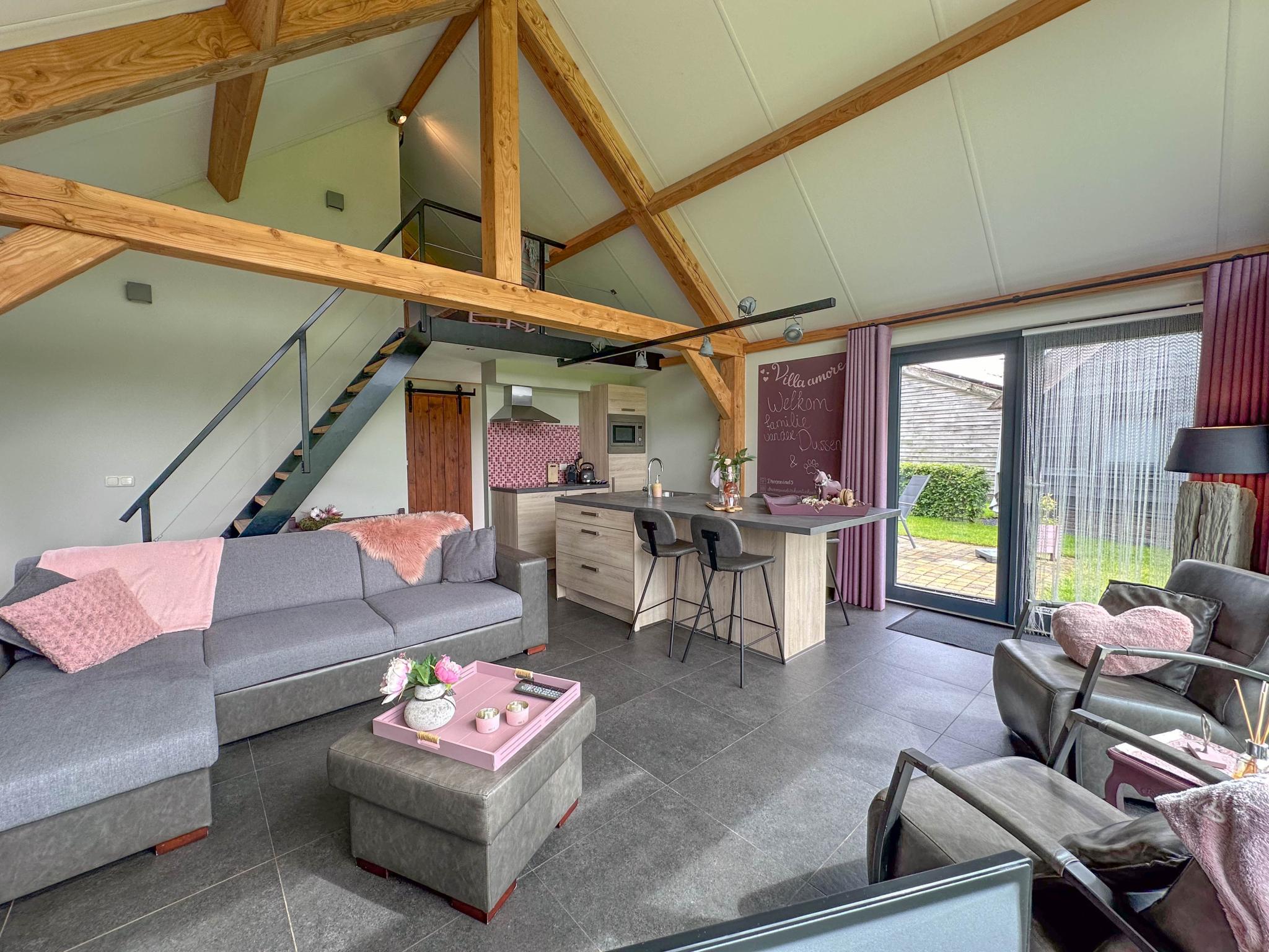 Modern kitchen at Villa Amore in Alphen