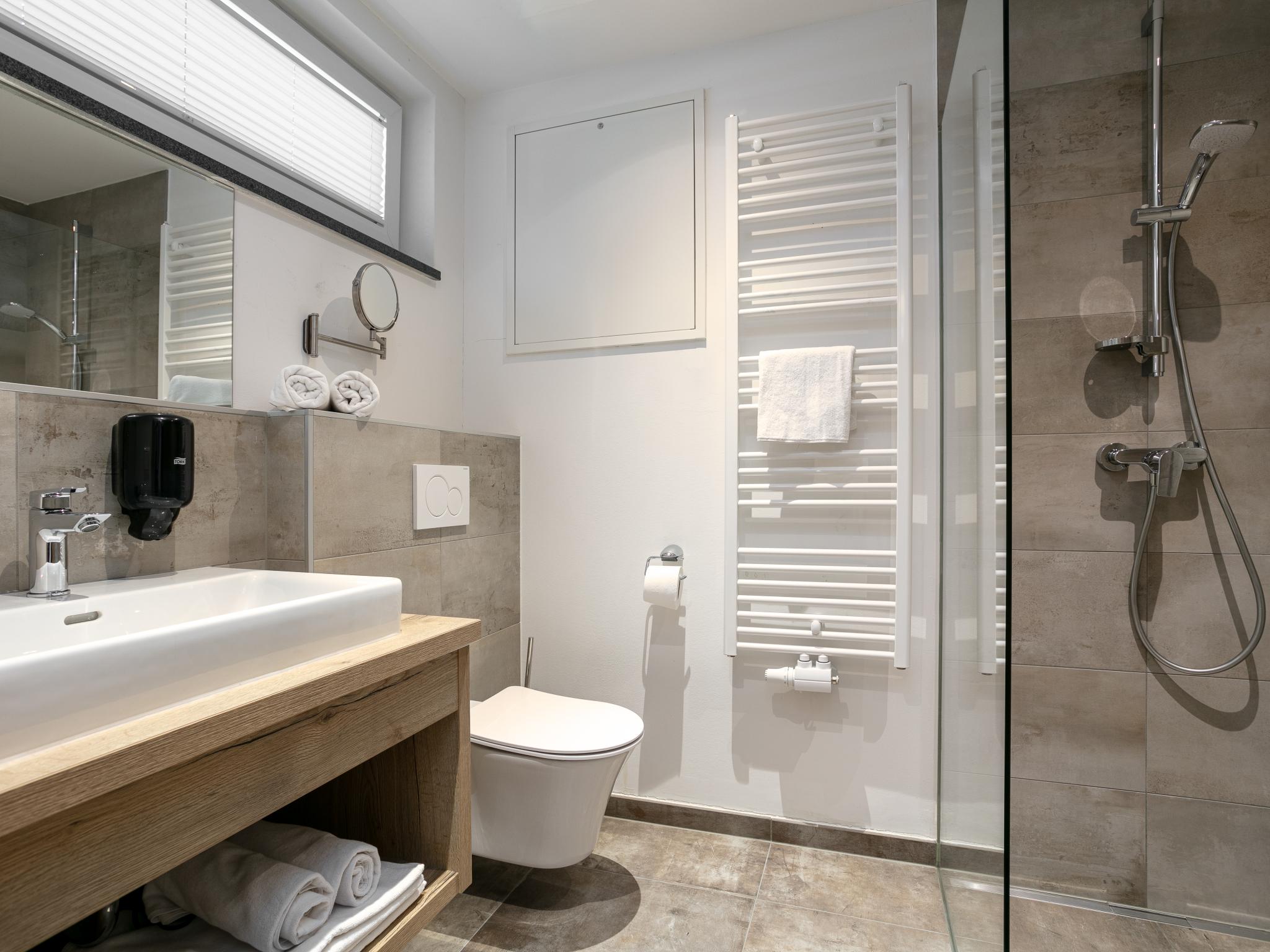 Outdoor terrace and views at Apart33 Top 2-12 in Haus im Ennstal