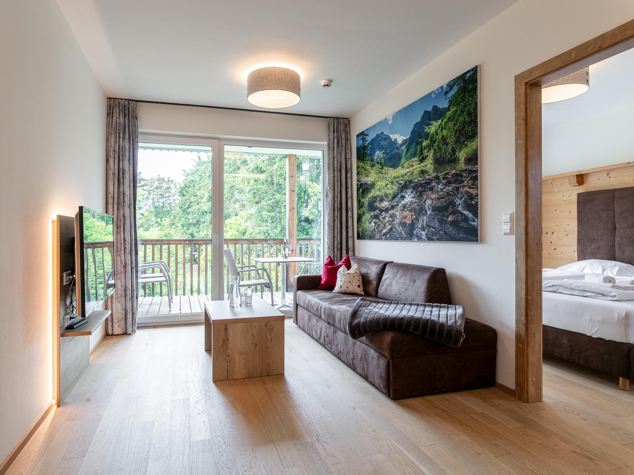 Bedroom with comfortable beds at Apart33 Top 2-3A in Haus im Ennstal