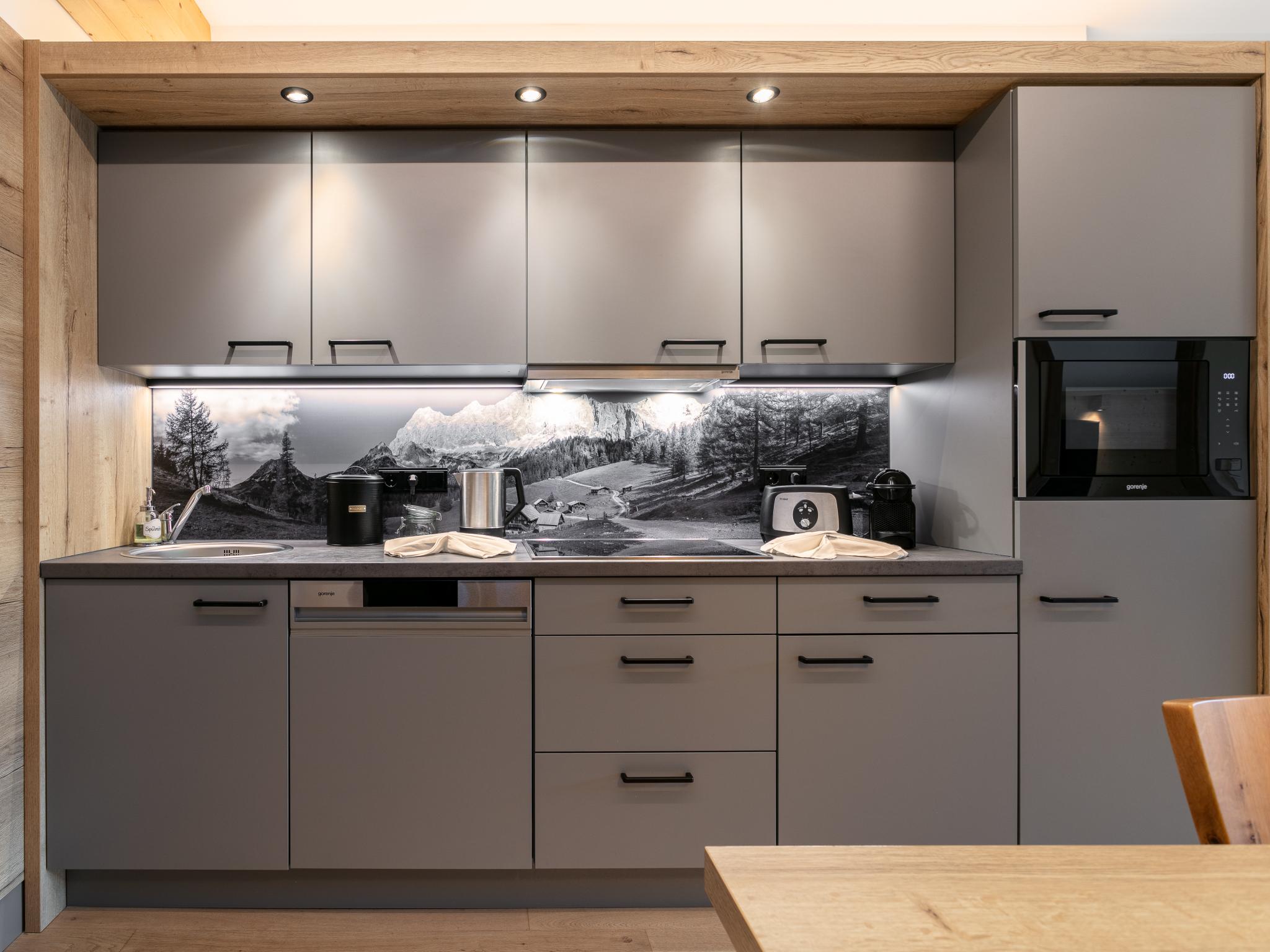 Modern kitchen at Apart33 Top 2-3C in Haus im Ennstal